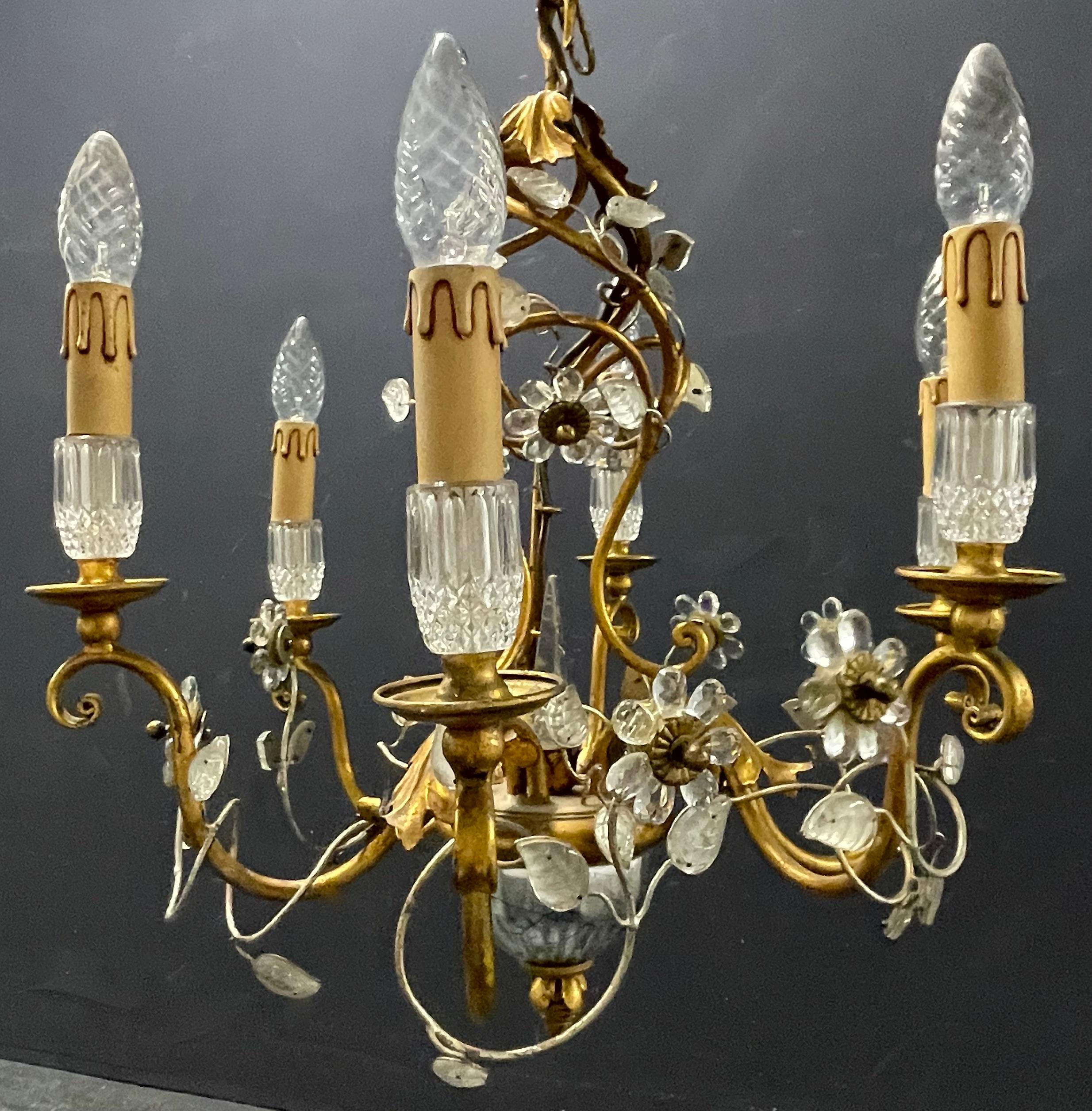 Incredibile lampadario Maison Bagues. In condizioni buone in vendita a Munich, DE