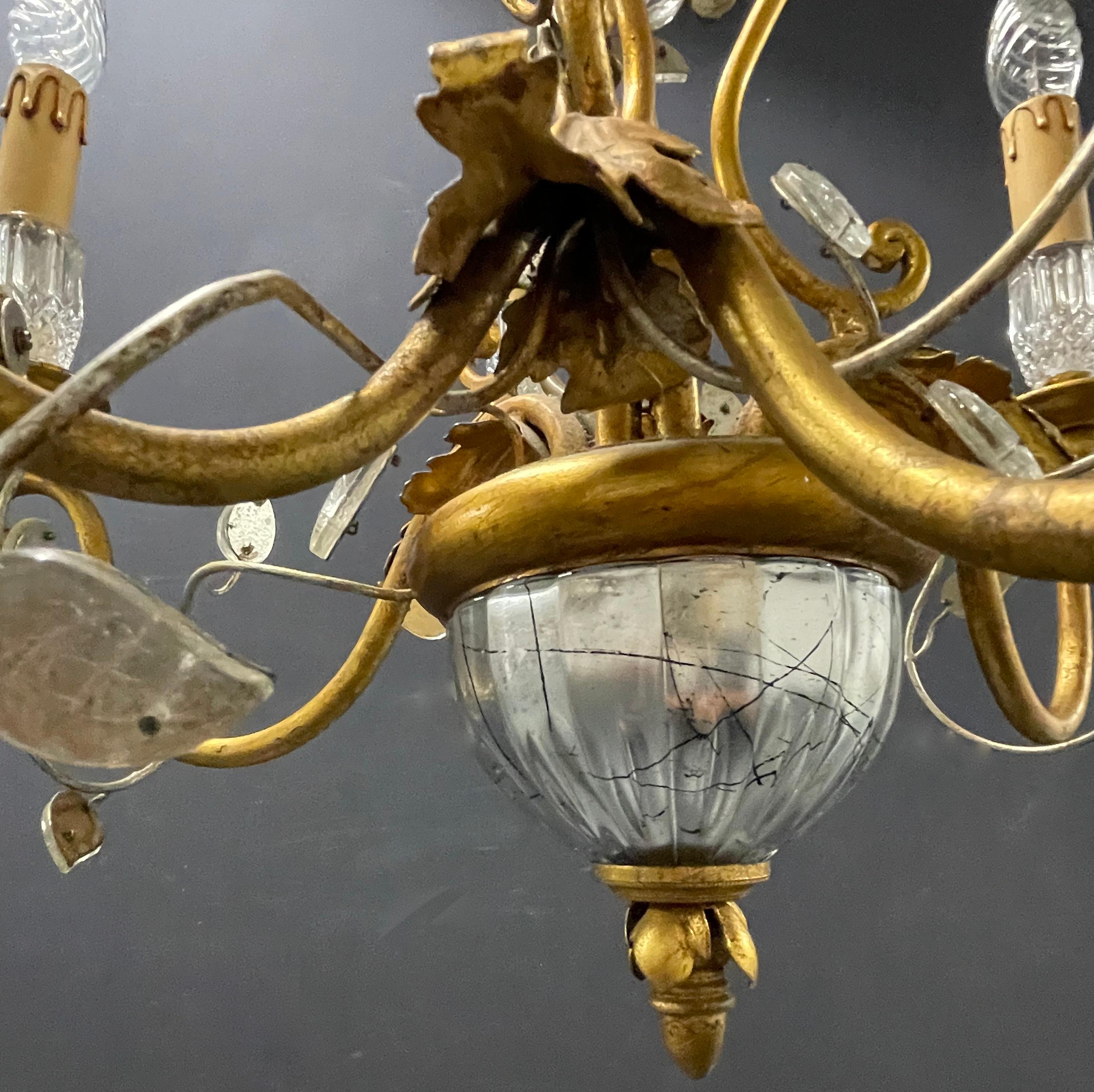 Incredibile lampadario Maison Bagues. in vendita 1