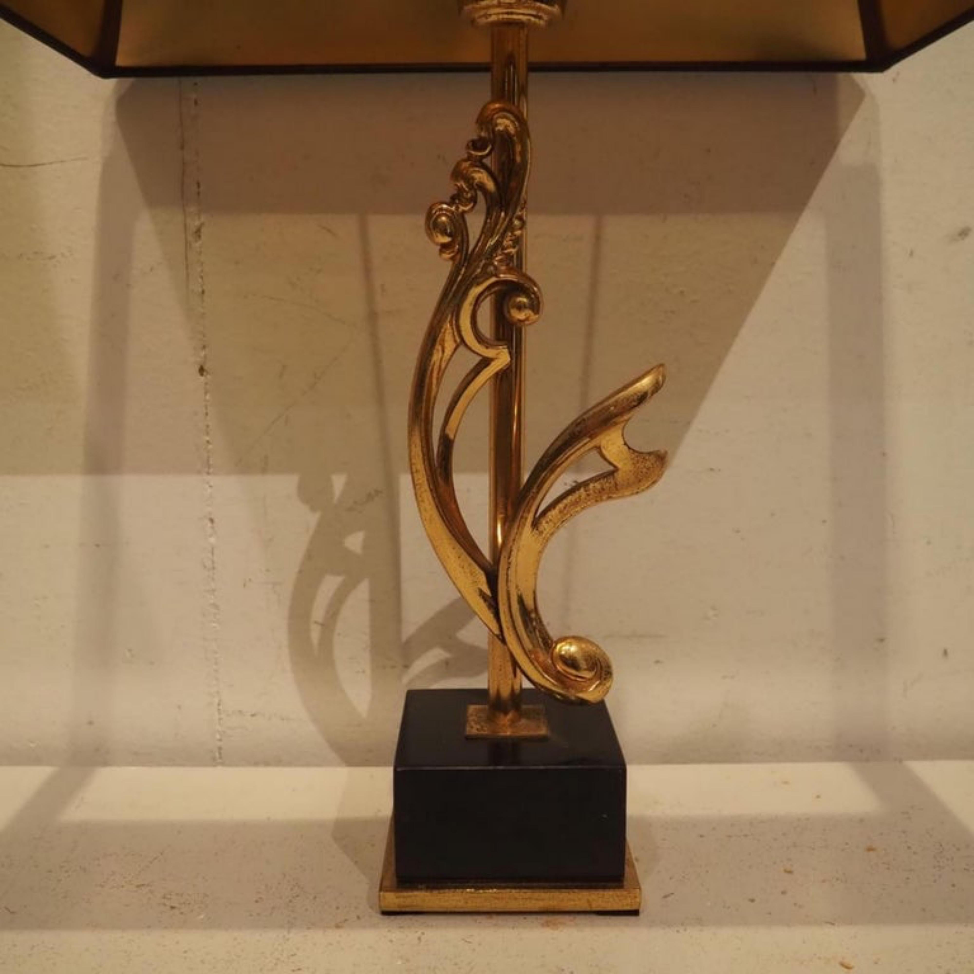 Amazing Maison Charles Attributed Pair of Lamp circa 1970, 20th Century In Good Condition For Sale In Madrid, ES