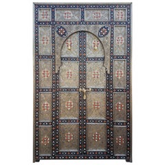 Amazing Meknes Door All Inlaid, Moroccan