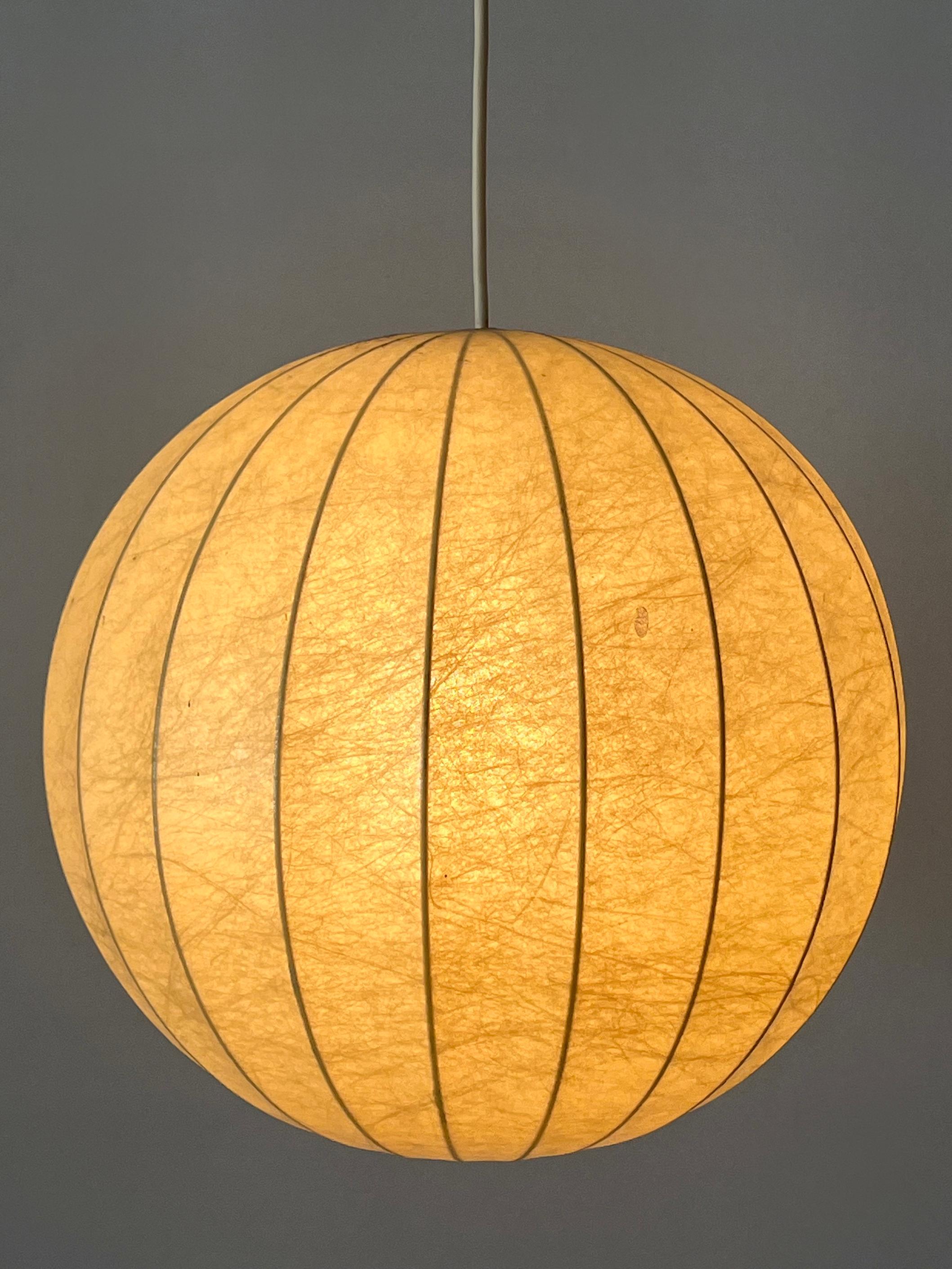 Incredibile lampada a sospensione Goldkant Cocoon di metà secolo o luce a sospensione Germania anni '60 in vendita 4