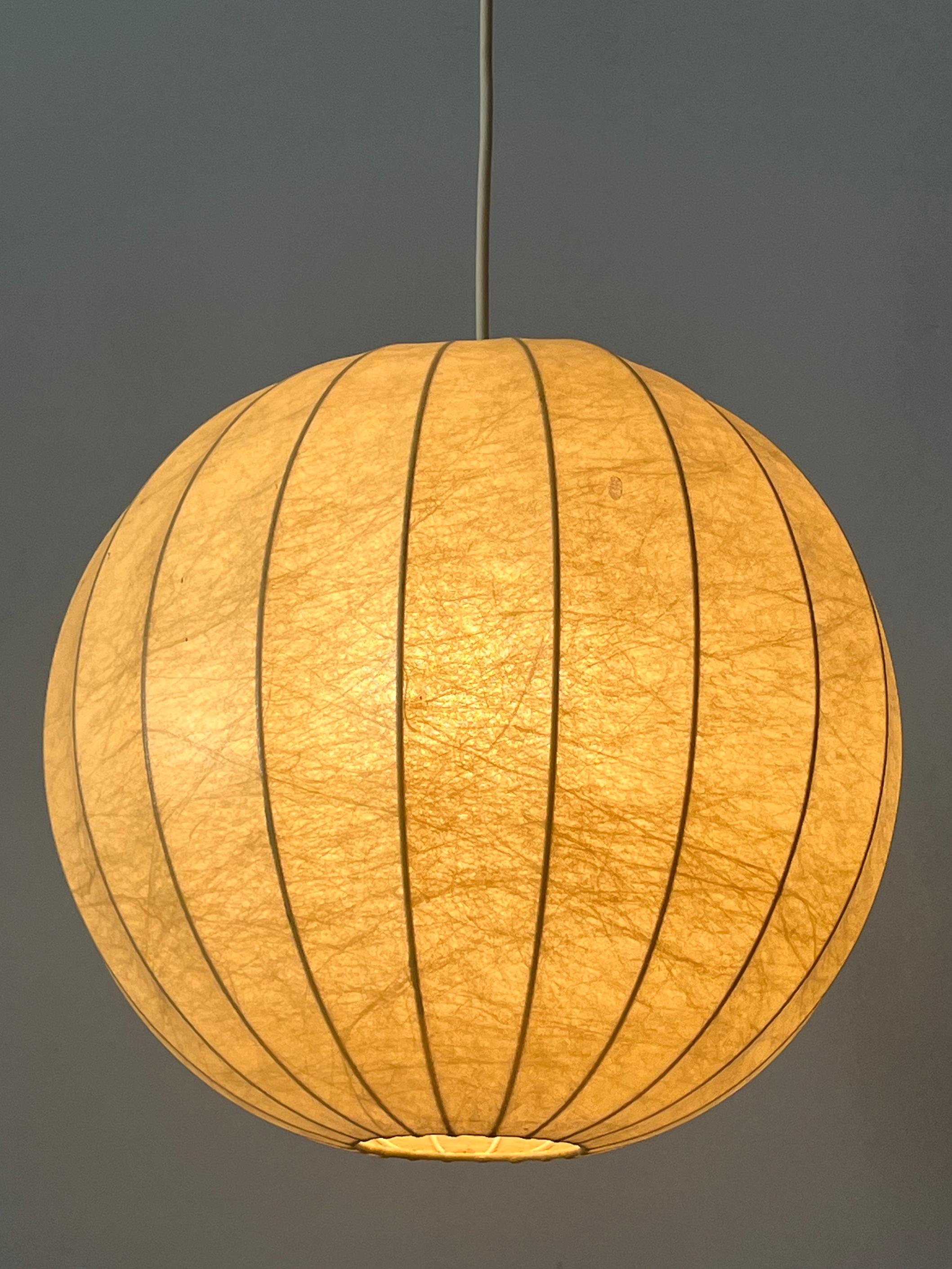 Incredibile lampada a sospensione Goldkant Cocoon di metà secolo o luce a sospensione Germania anni '60 in vendita 5