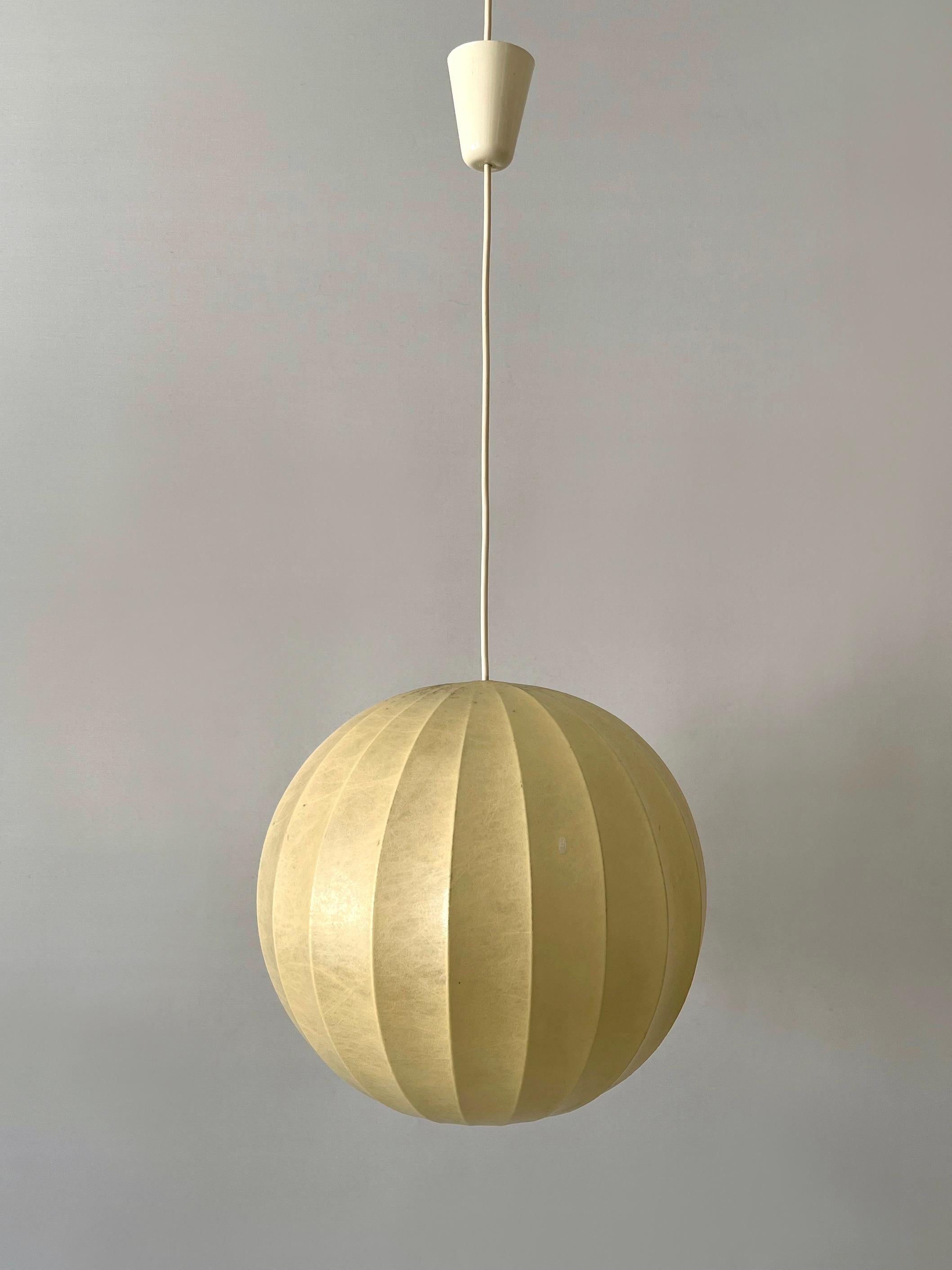 Incredibile lampada a sospensione Goldkant Cocoon di metà secolo o luce a sospensione Germania anni '60 in vendita 7