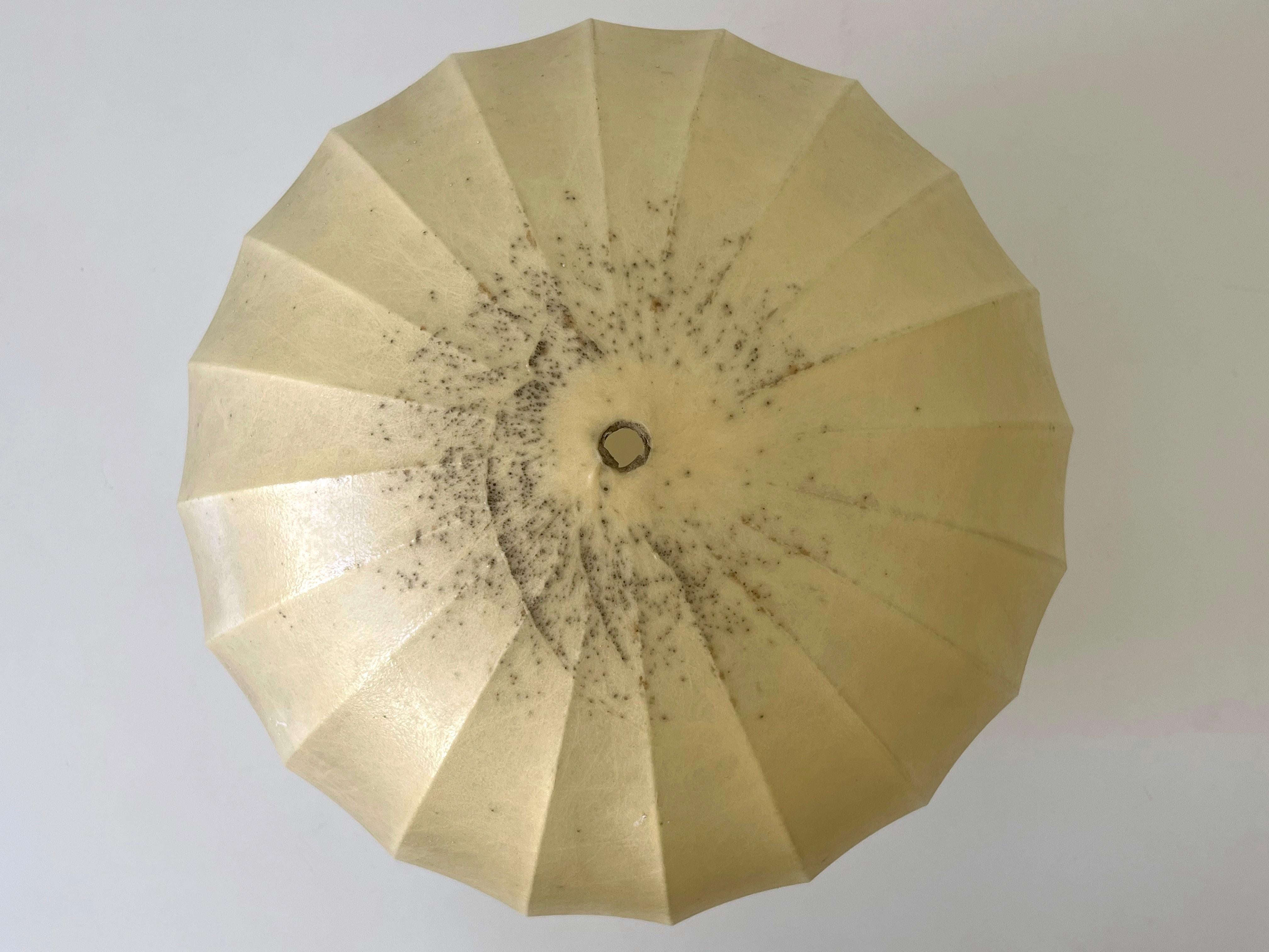 Incredibile lampada a sospensione Goldkant Cocoon di metà secolo o luce a sospensione Germania anni '60 in vendita 8