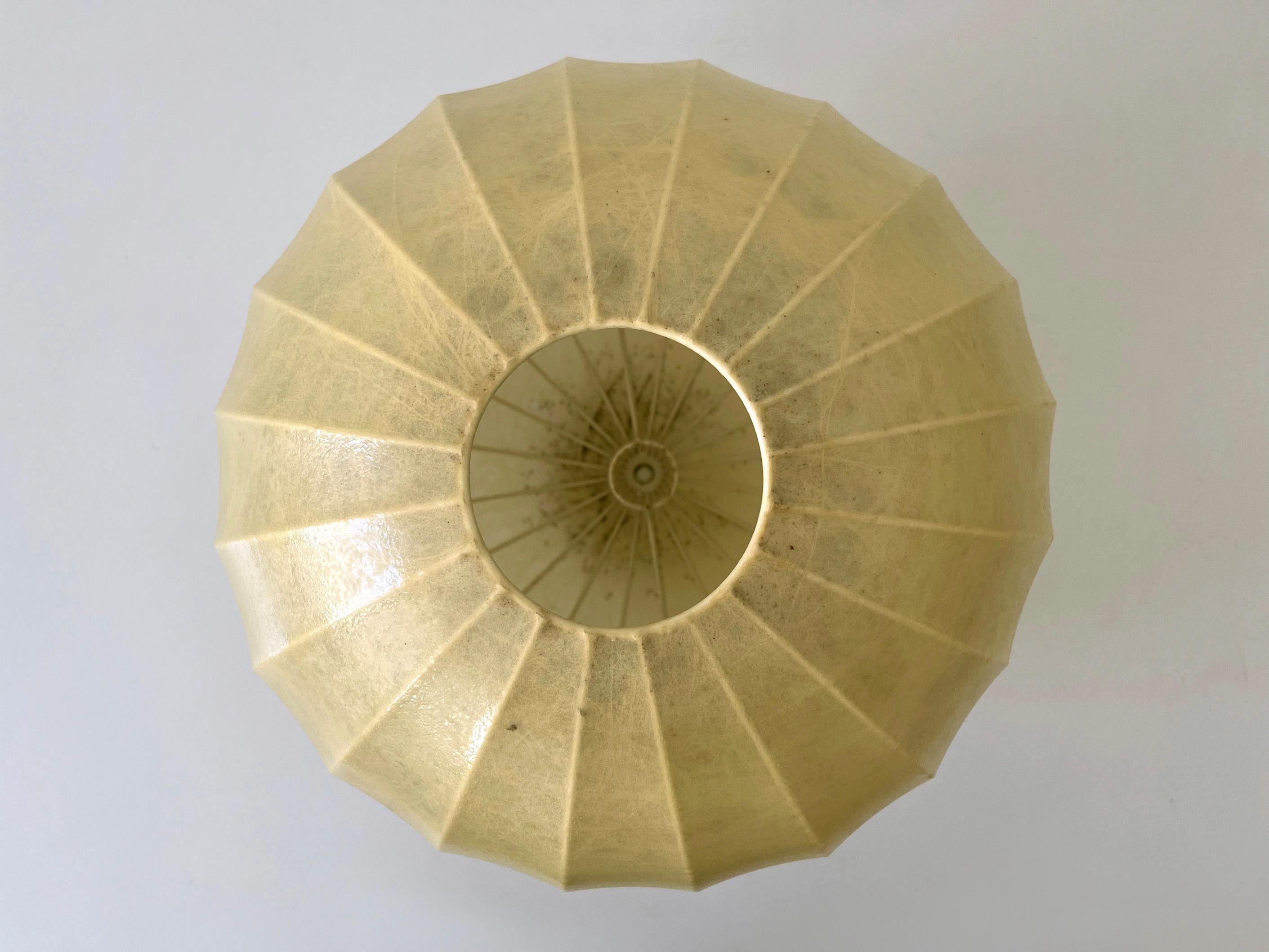 Incredibile lampada a sospensione Goldkant Cocoon di metà secolo o luce a sospensione Germania anni '60 in vendita 9