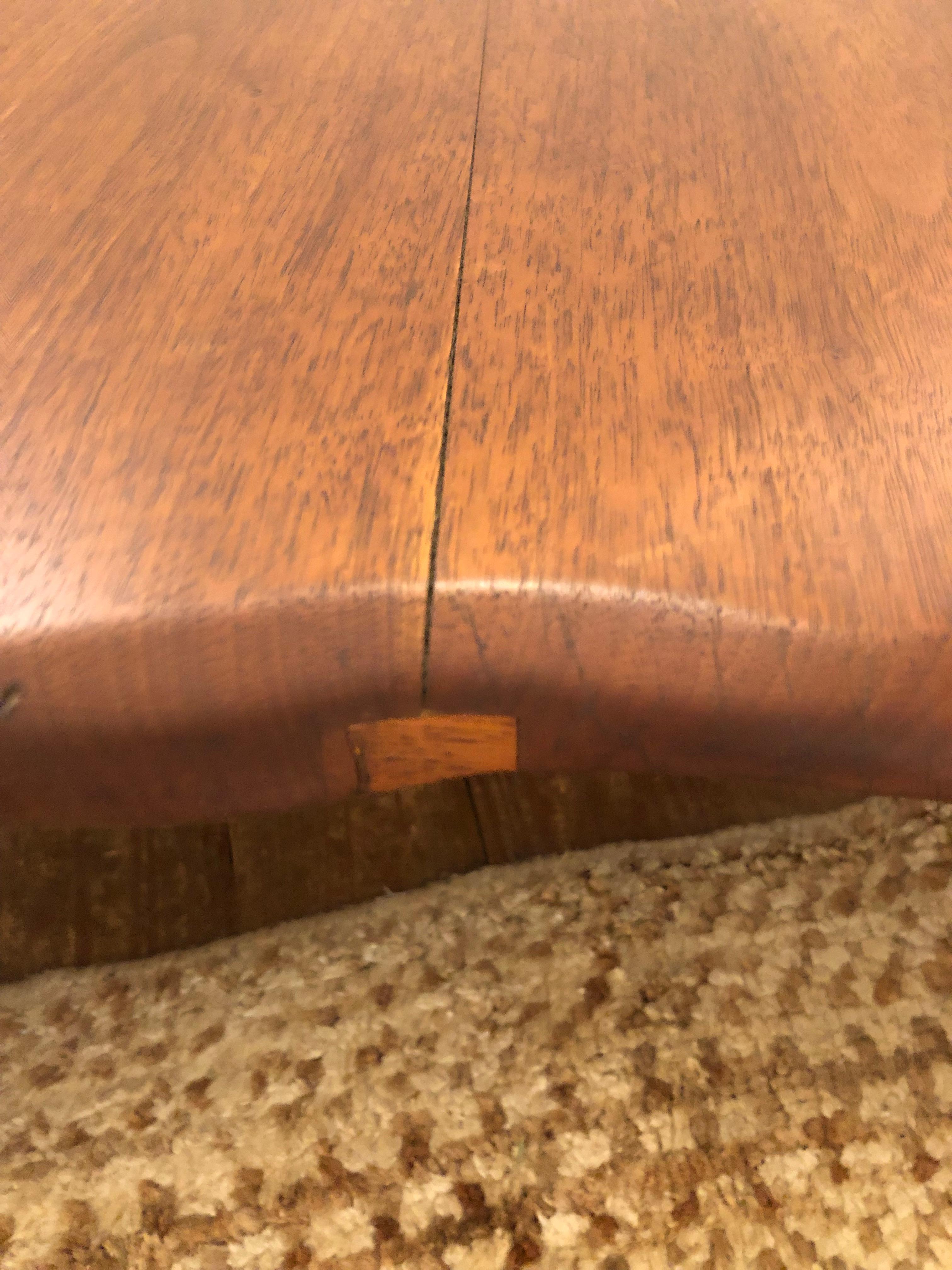 Amazing Mid Century Modern Artisan Hand Made Amoeba Shaped Walnut Coffee Table 3