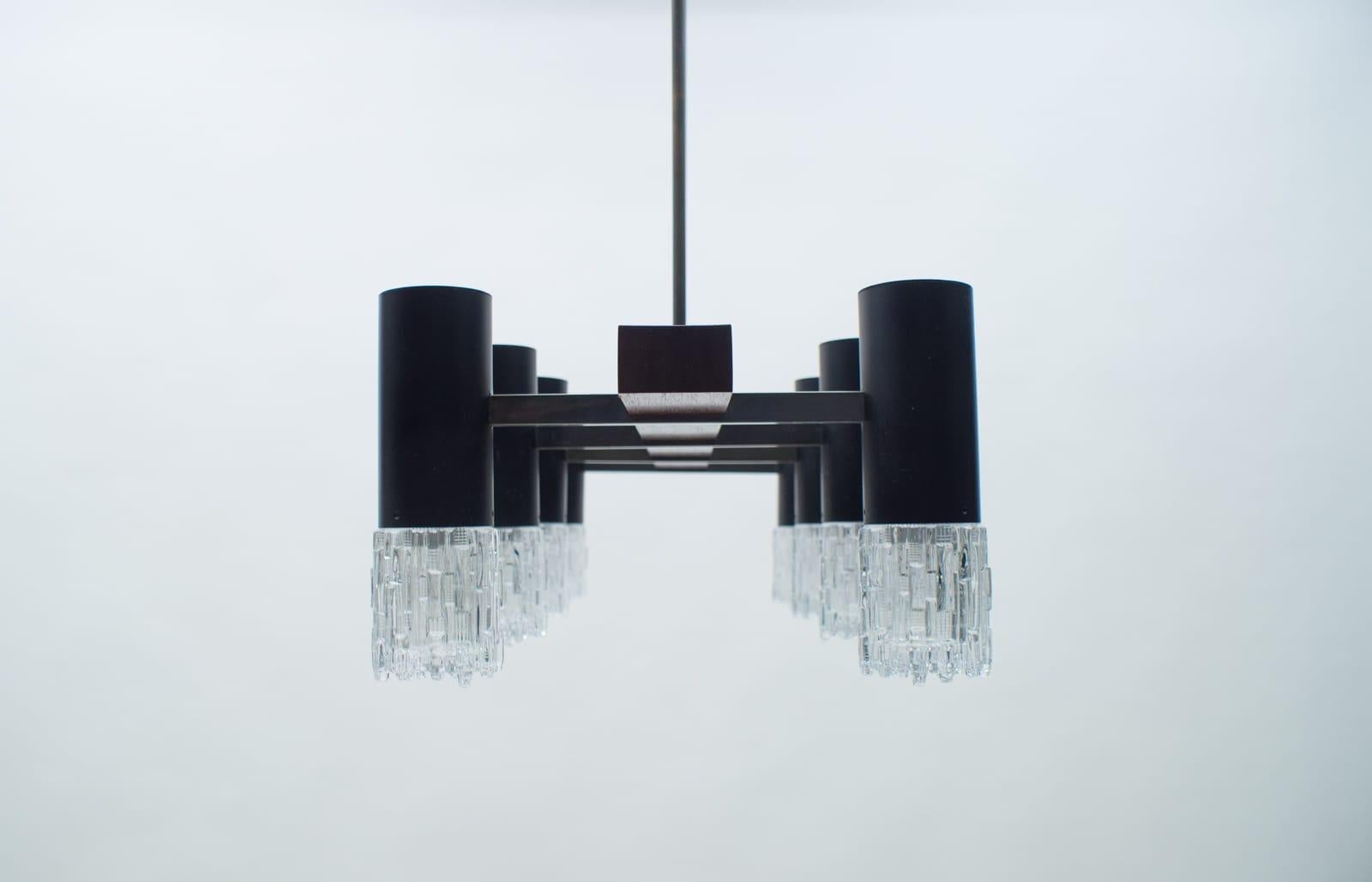 Swiss Amazing Mid-Century Modern Pendant Lamp or Hanging Light, 1960s For Sale