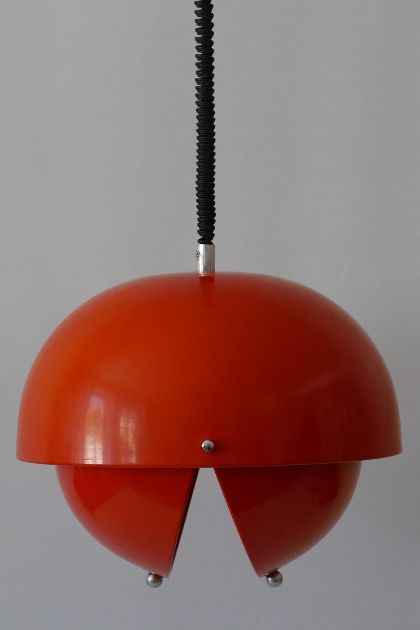 Amazing Mid-Century Modern Pendant Lamp or Hanging Light by Archi Design Italy For Sale 3