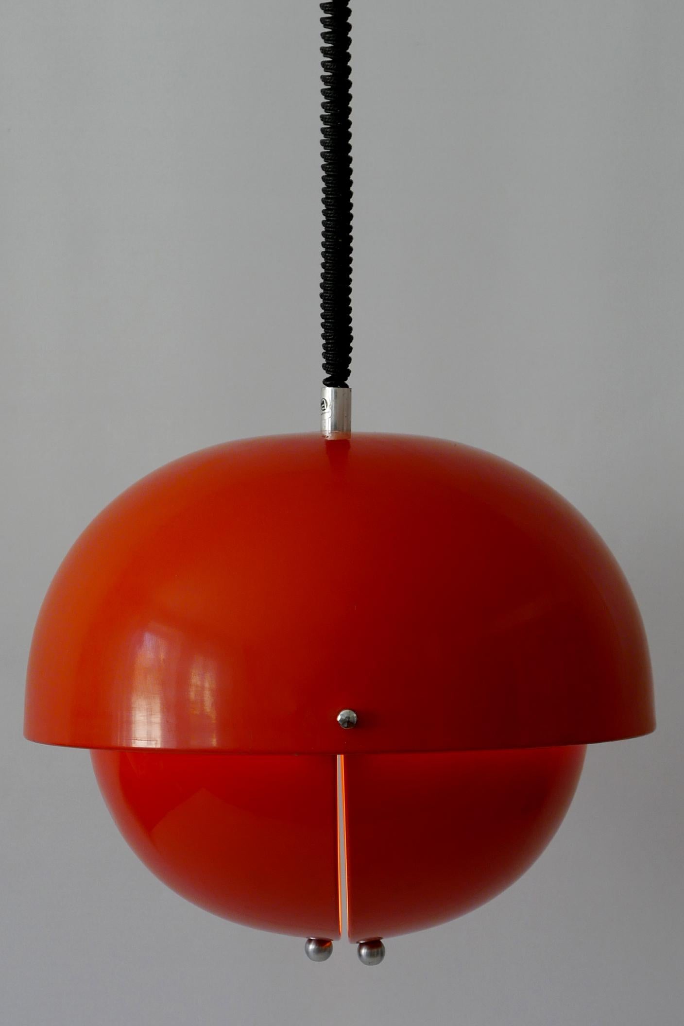 Amazing Mid-Century Modern Pendant Lamp or Hanging Light by Archi Design Italy For Sale 6