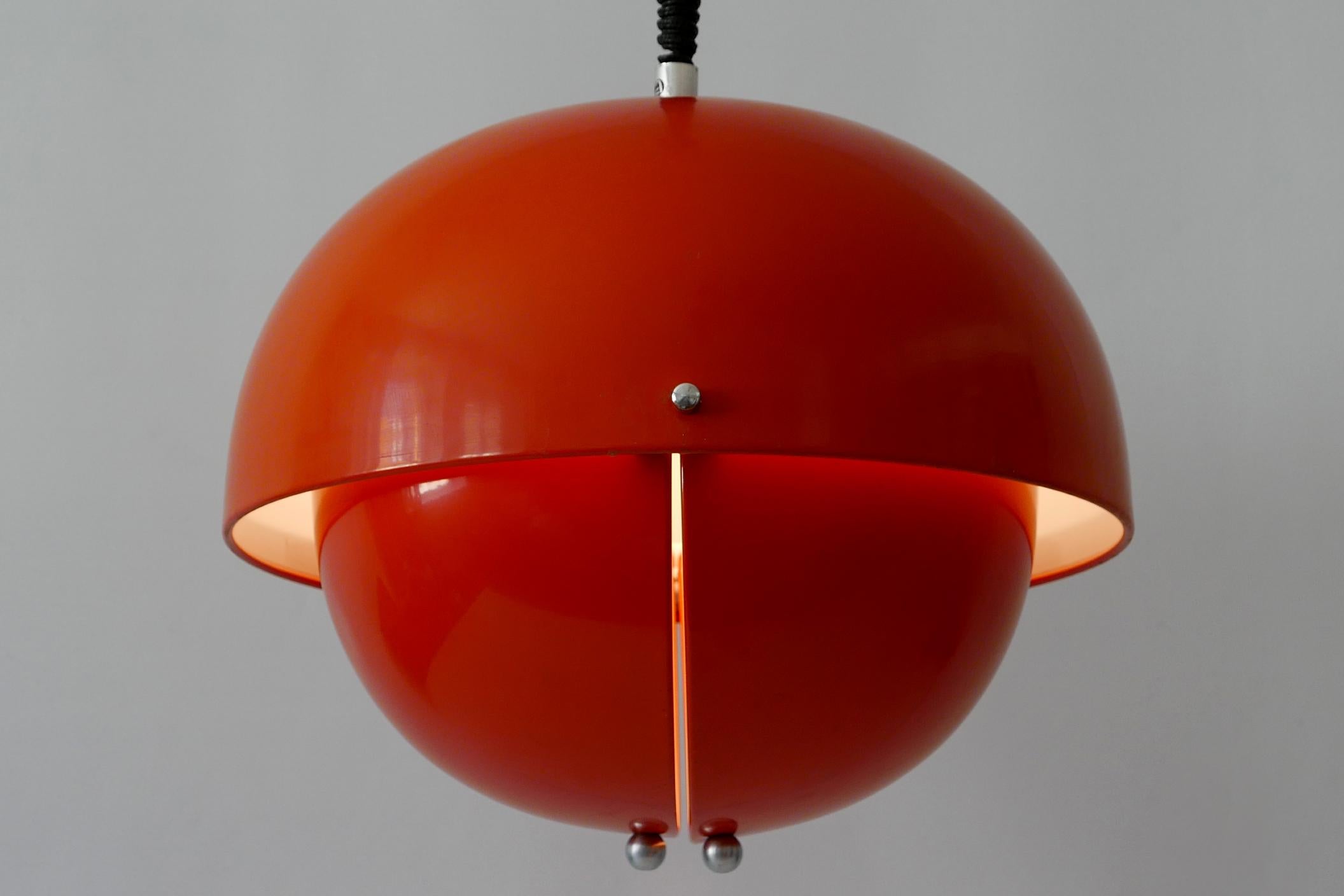 Amazing Mid-Century Modern Pendant Lamp or Hanging Light by Archi Design Italy For Sale 7