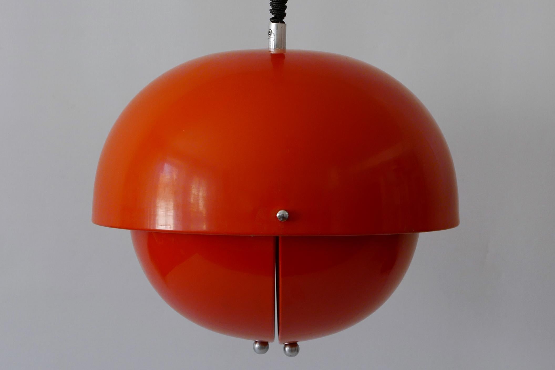 Amazing Mid-Century Modern Pendant Lamp or Hanging Light by Archi Design Italy For Sale 8