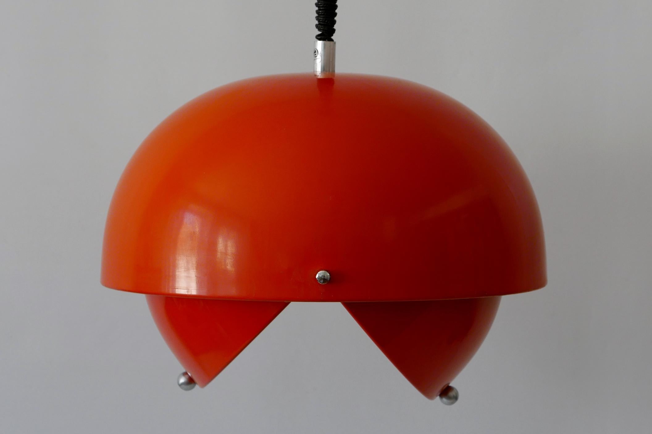 Italian Amazing Mid-Century Modern Pendant Lamp or Hanging Light by Archi Design Italy For Sale