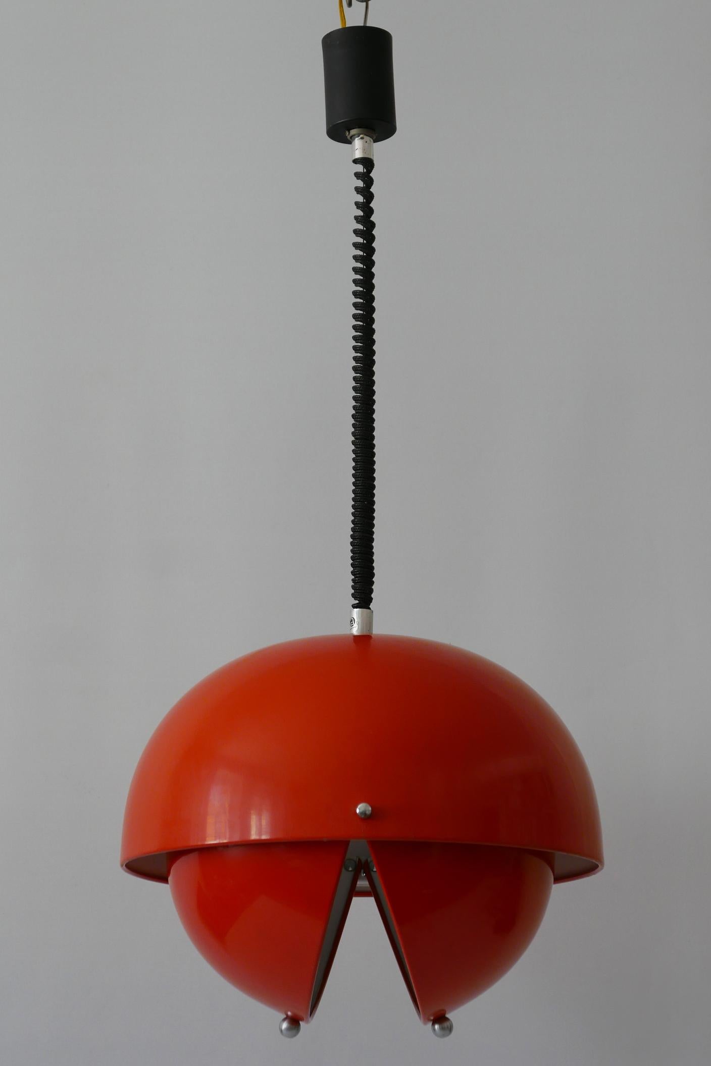 Metal Amazing Mid-Century Modern Pendant Lamp or Hanging Light by Archi Design Italy For Sale