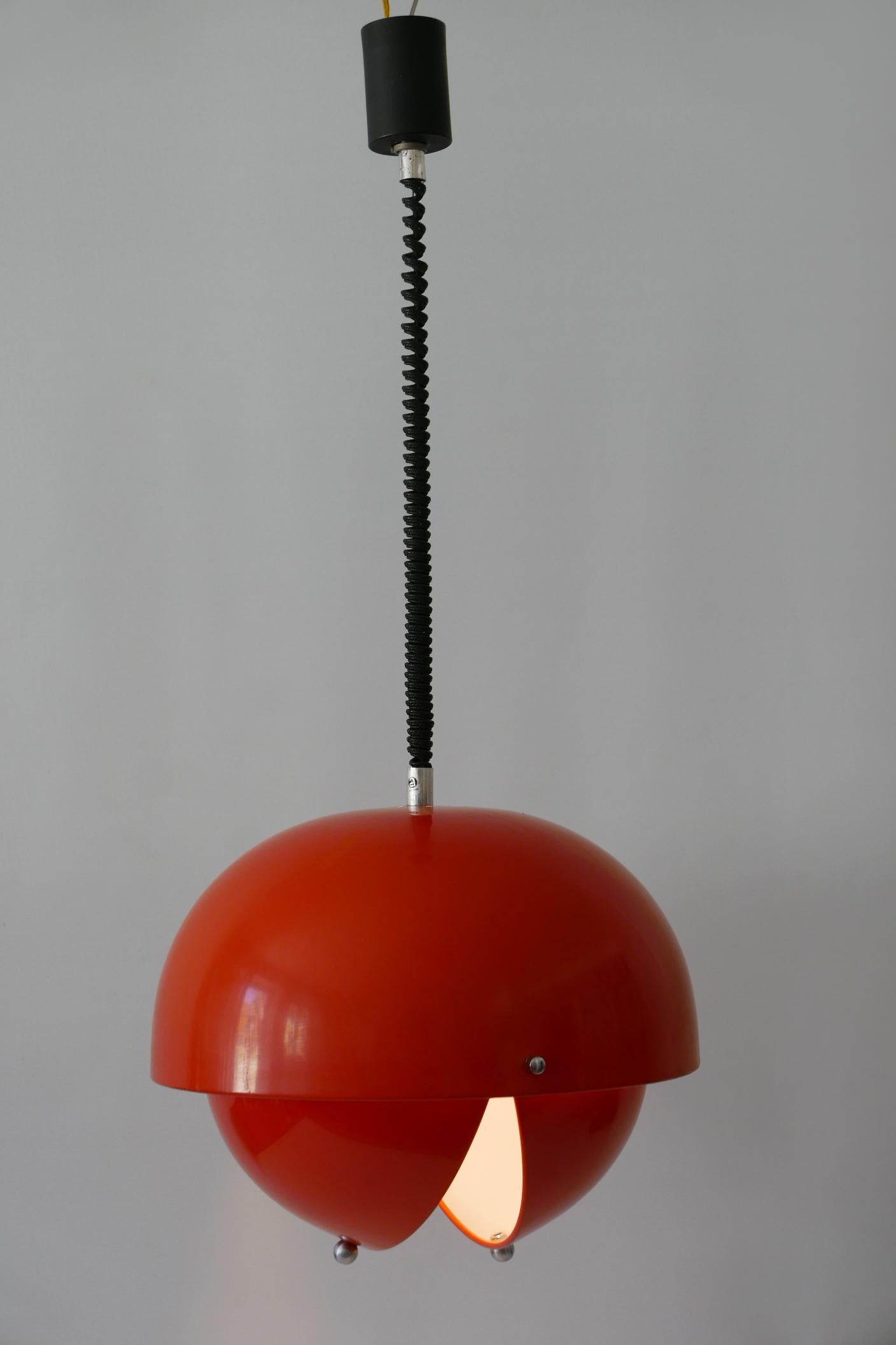 Amazing Mid-Century Modern Pendant Lamp or Hanging Light by Archi Design Italy For Sale 2