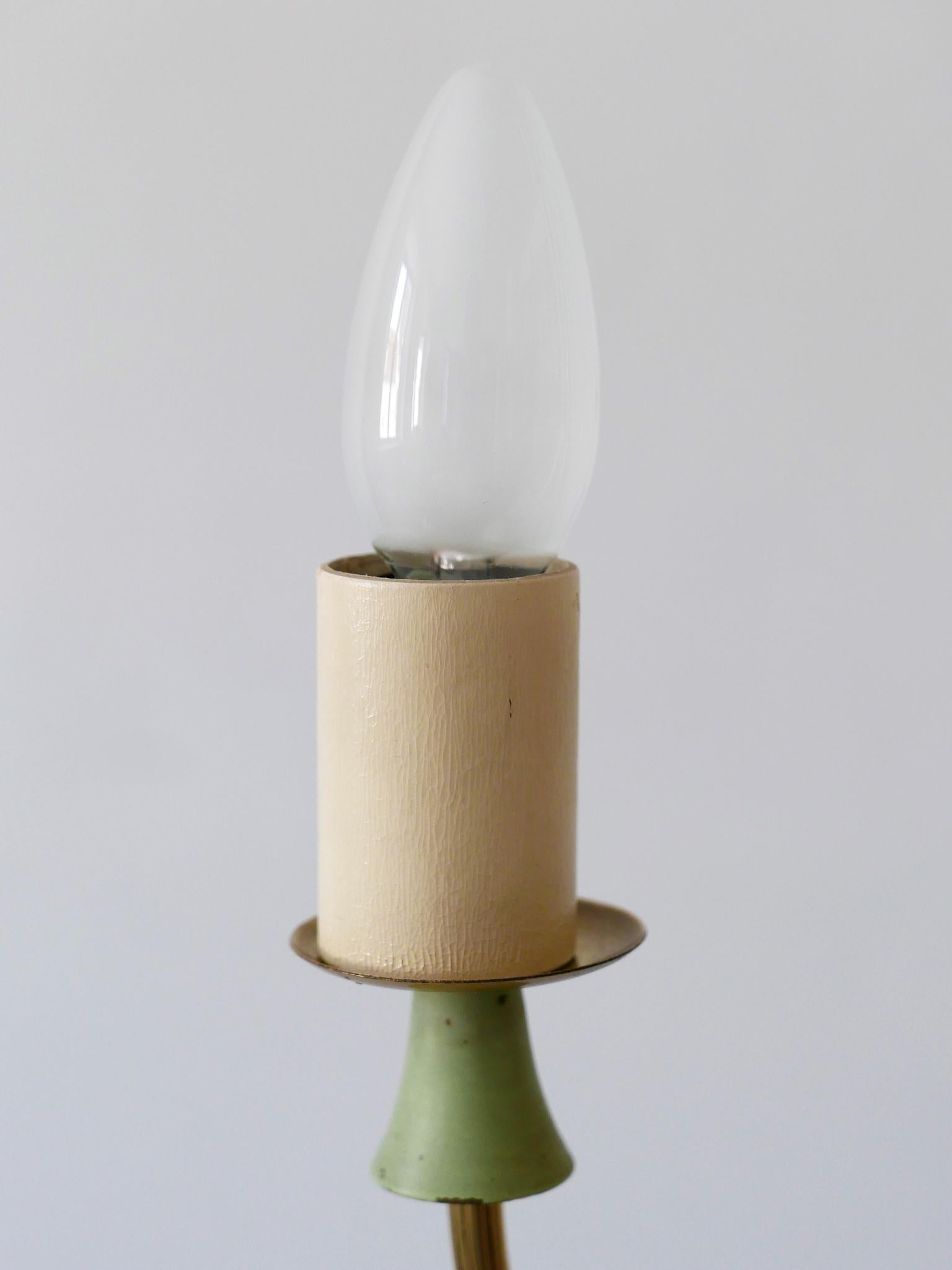 Amazing Mid-Century Modern Six-Armed Sputnik Chandelier or Pendant Lamp, 1950s 10