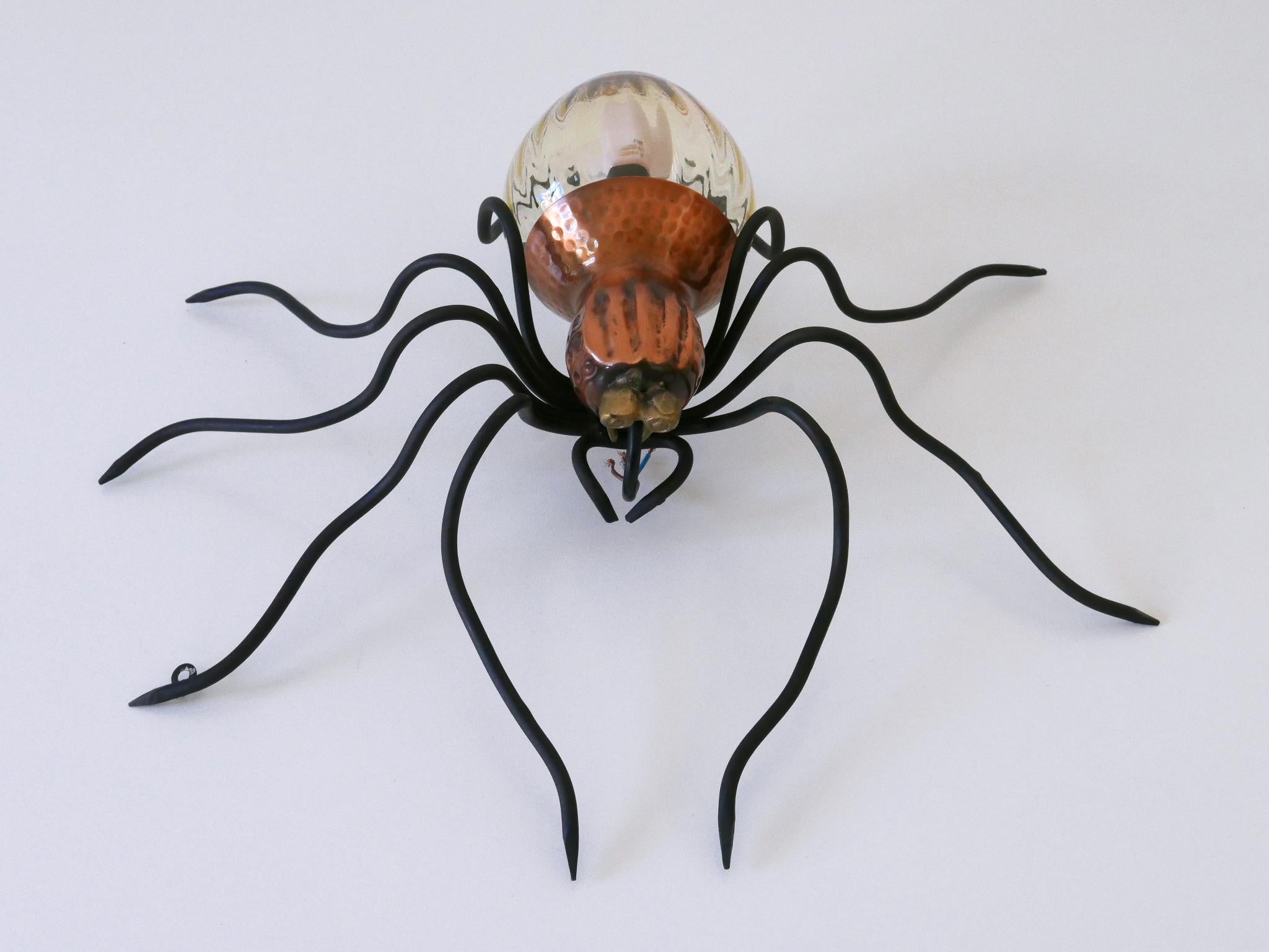 Amazing Mid Century Modern Spider Wall Lamp or Sconce by Rossini Italy 1960s For Sale 5