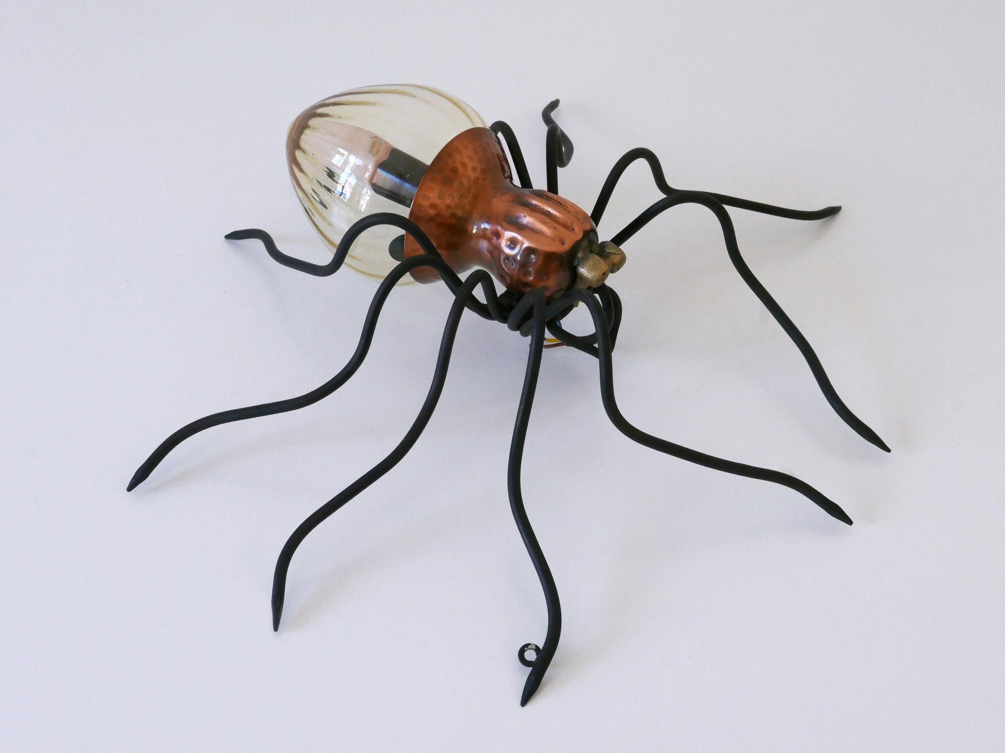 Amazing Mid Century Modern Spider Wall Lamp or Sconce by Rossini Italy 1960s For Sale 9