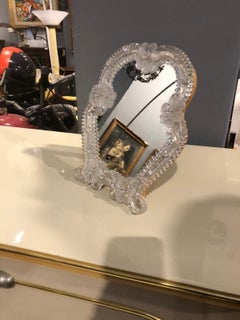 Mid-Century Modern, Tischspiegel von Ongaro e Fuga, Murano, Italien, 1965