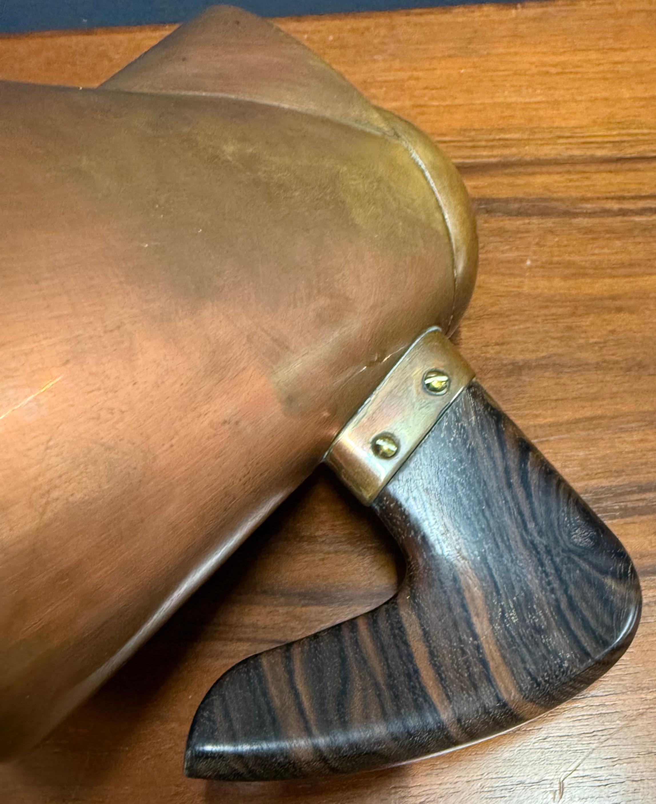 Brass amazing modernist mocha pot from austria