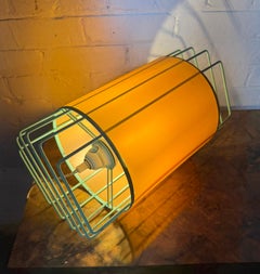 Amazing Modernist Table Lamp designed by Verner Panton, wire-iron