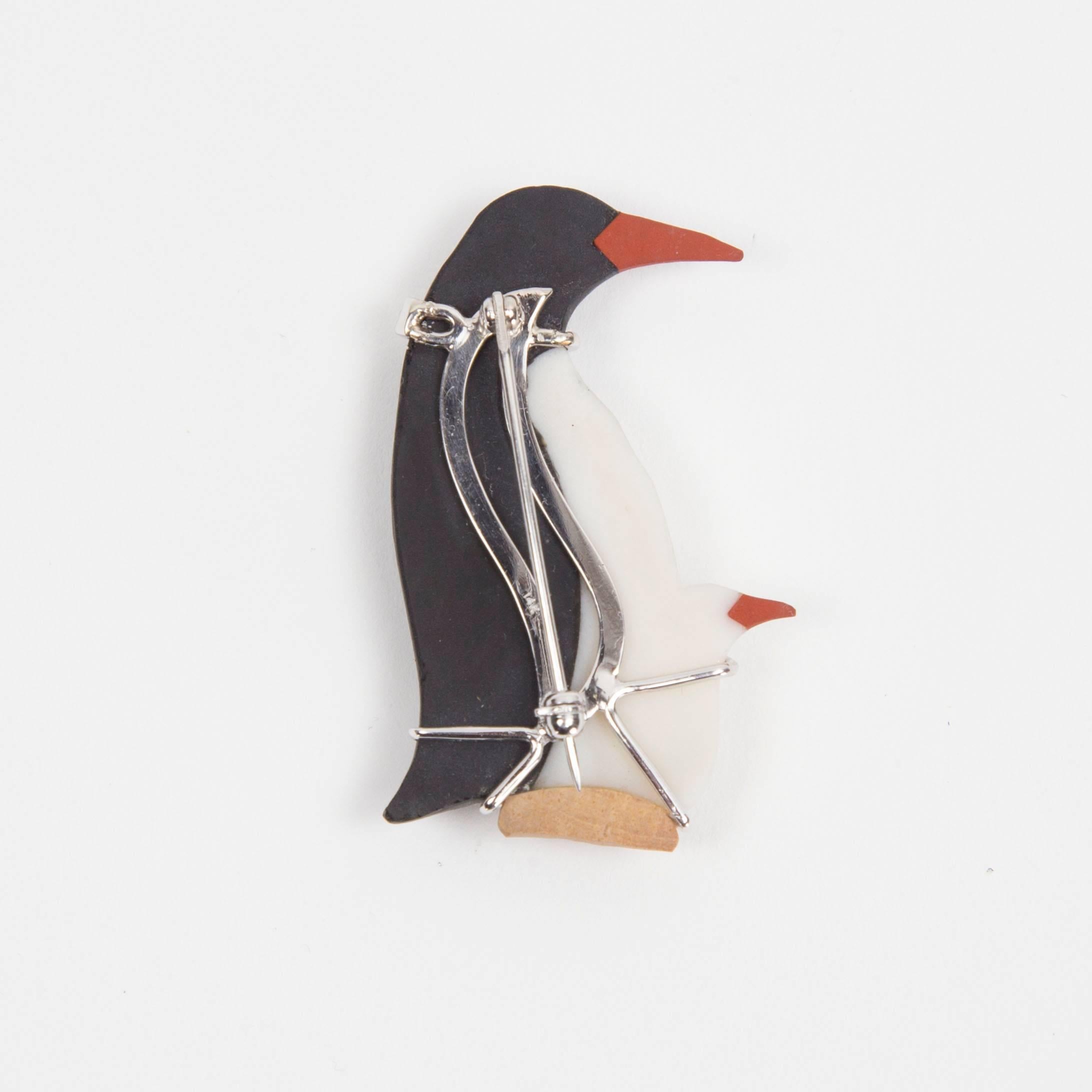 penguin brooch