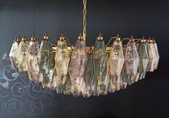 Amazing Murano glass Candelier - 185 multicolored glasses