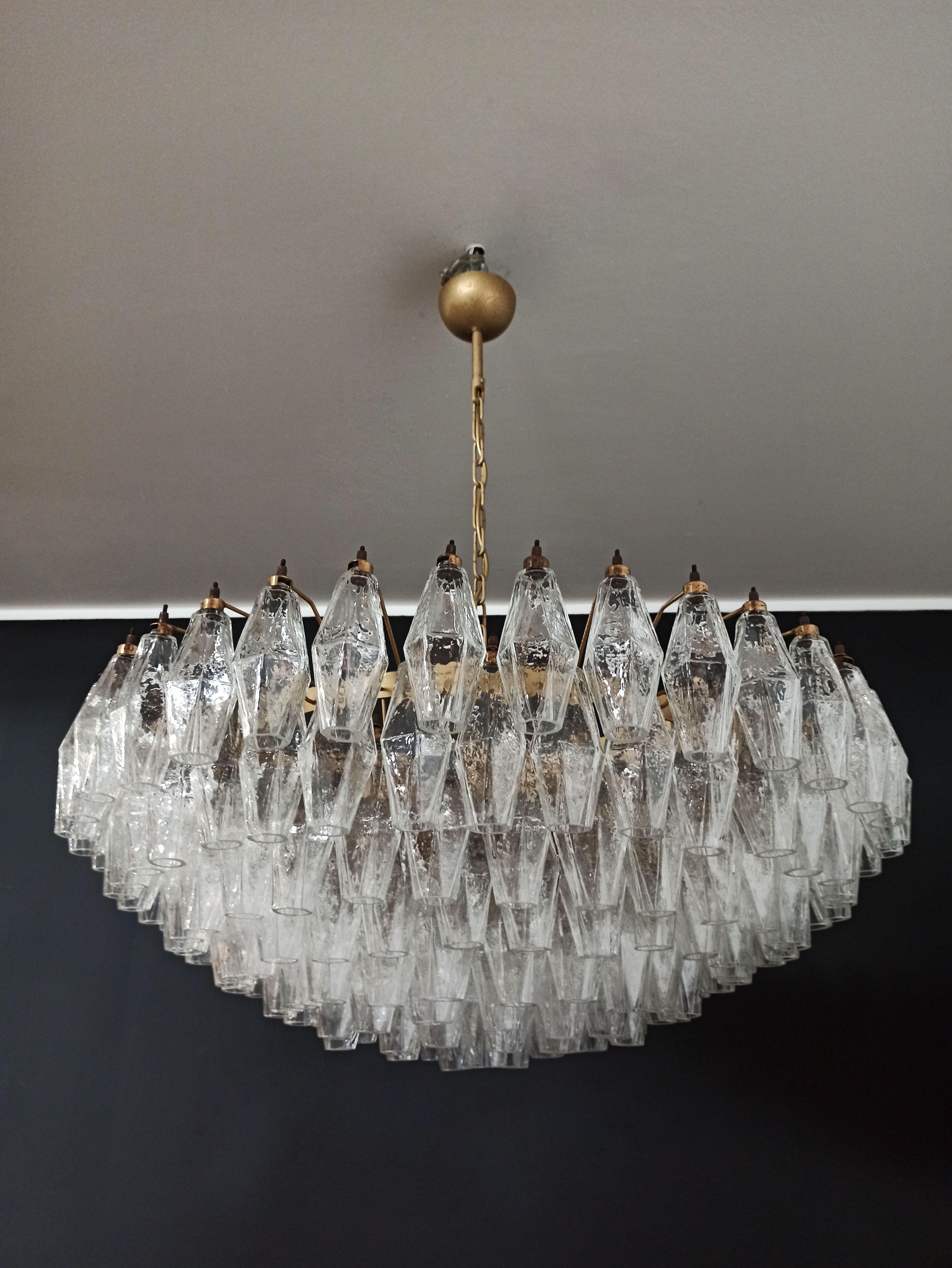 Amazing Murano glass Candelier - 185 poliedri 5