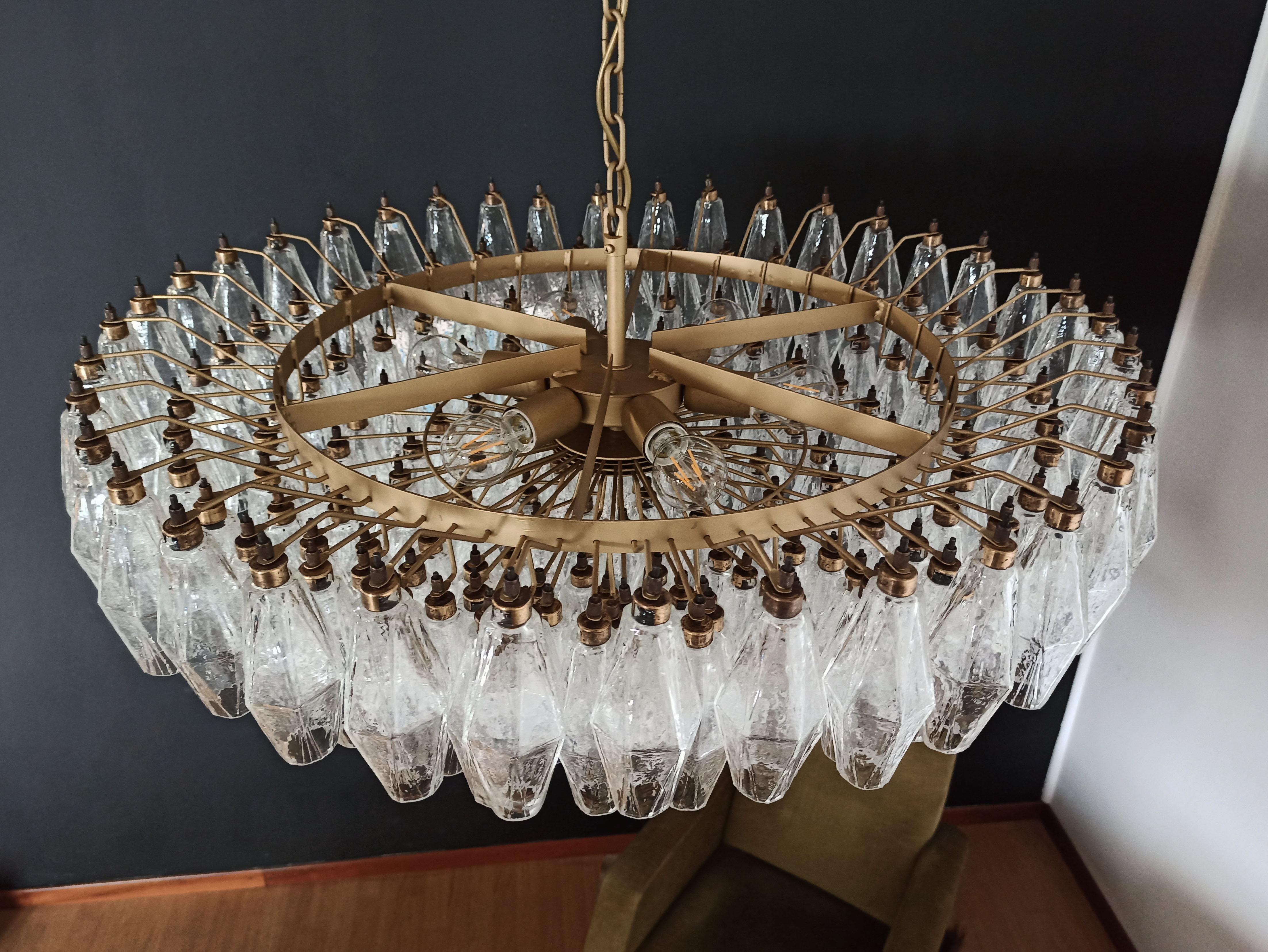 Amazing Murano glass Candelier - 185 poliedri 9