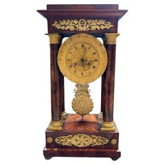 Amazing Napoleon III Clock Empire French 19th Century