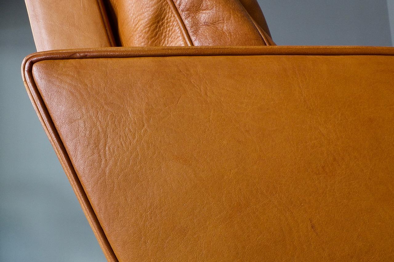 Amazing Natural Leather Pk31 Sofa Set 3+1+1 with Amazing Patina 3