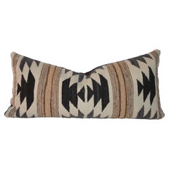 Amazing Navajo Indian Weaving Bolster Pillow
