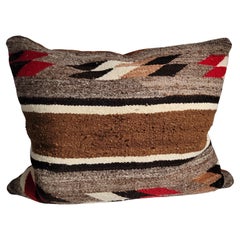 Amazing Navajo  Indian Weaving / Lg.  Bolster Pillow
