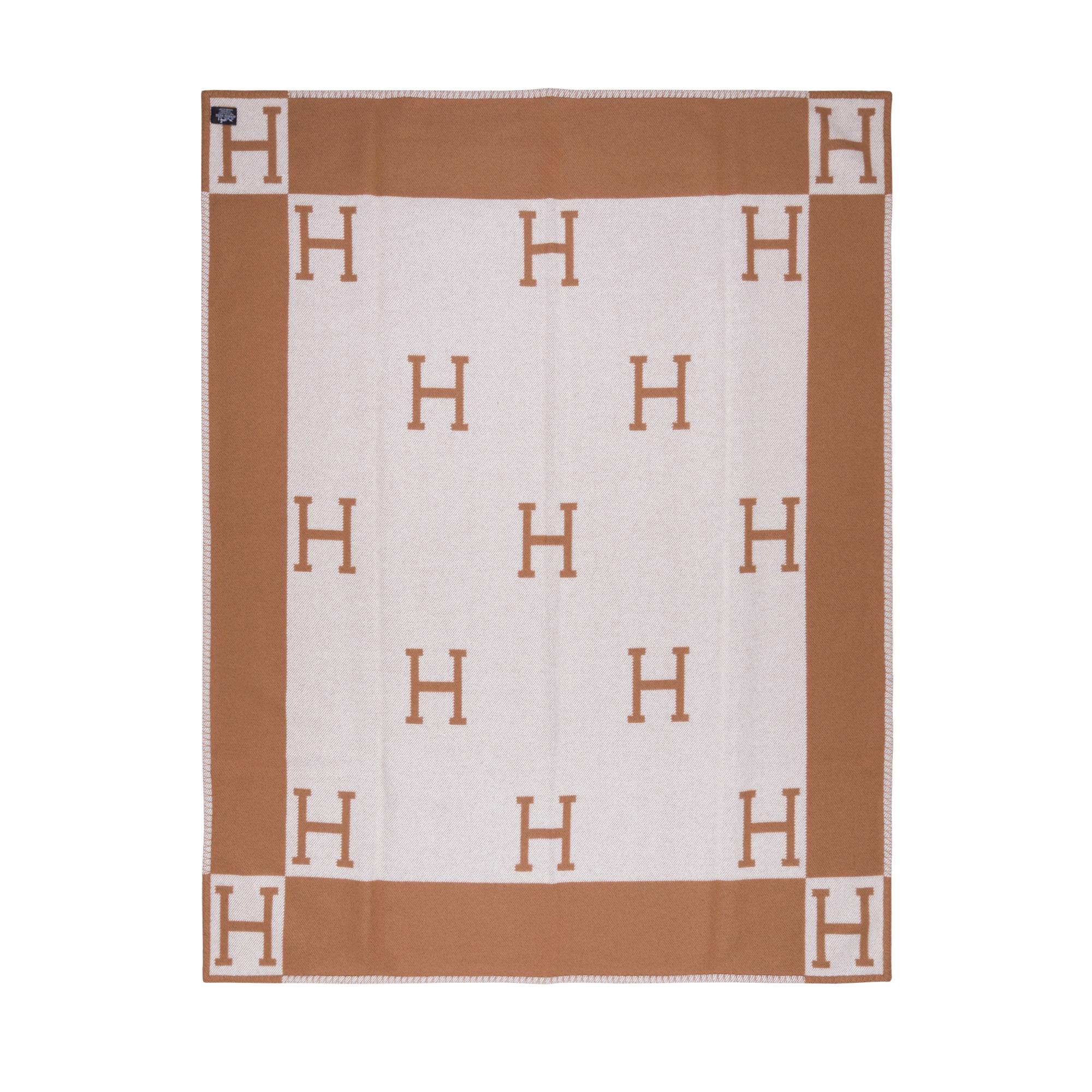Amazing New Hermès Avalon Plaid in  Merino Wool and Cashmere In New Condition In Paris, IDF