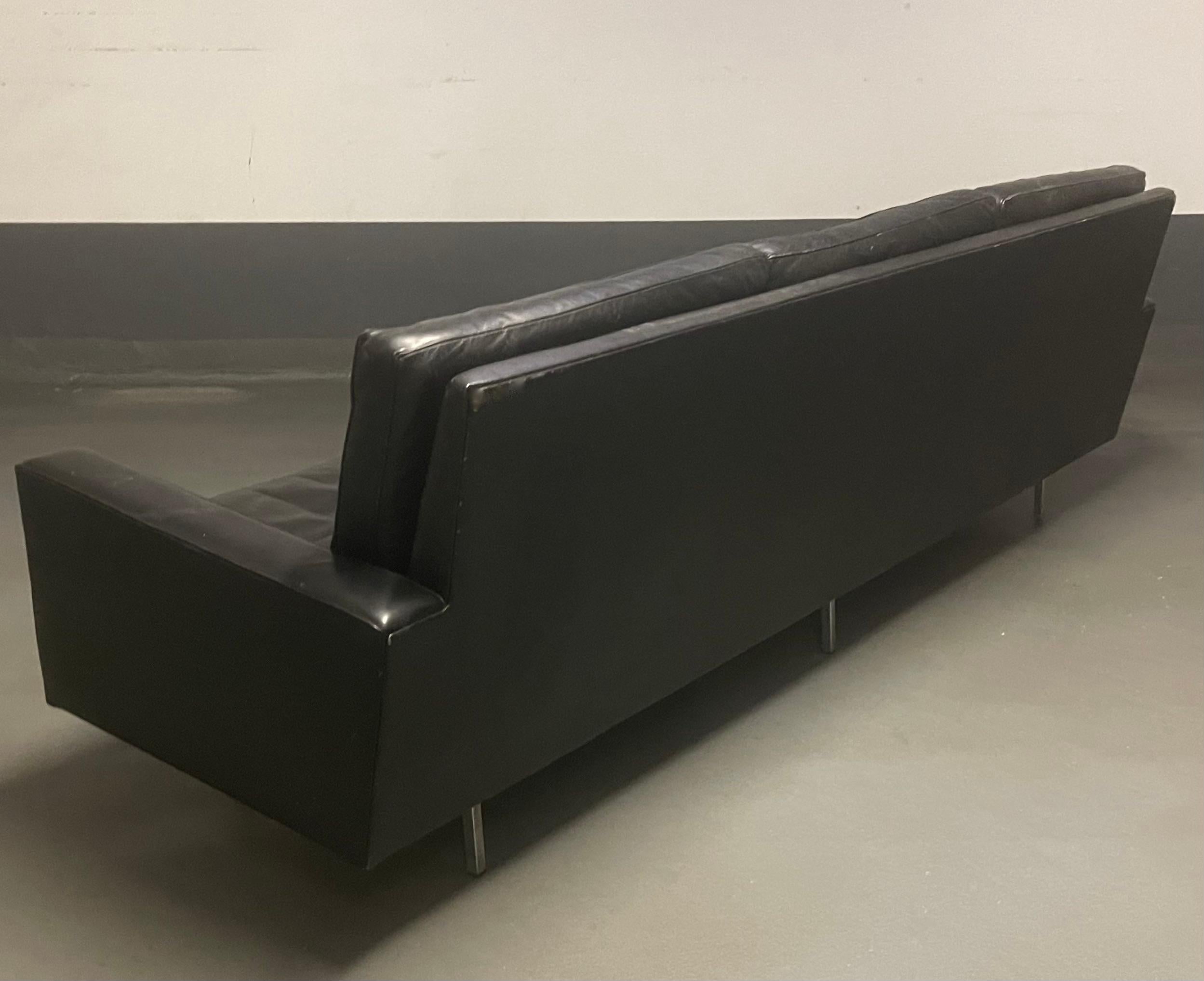 Erstaunlicherweise Nr.26 florence knoll riesige 245cm! Sofa im Angebot 10