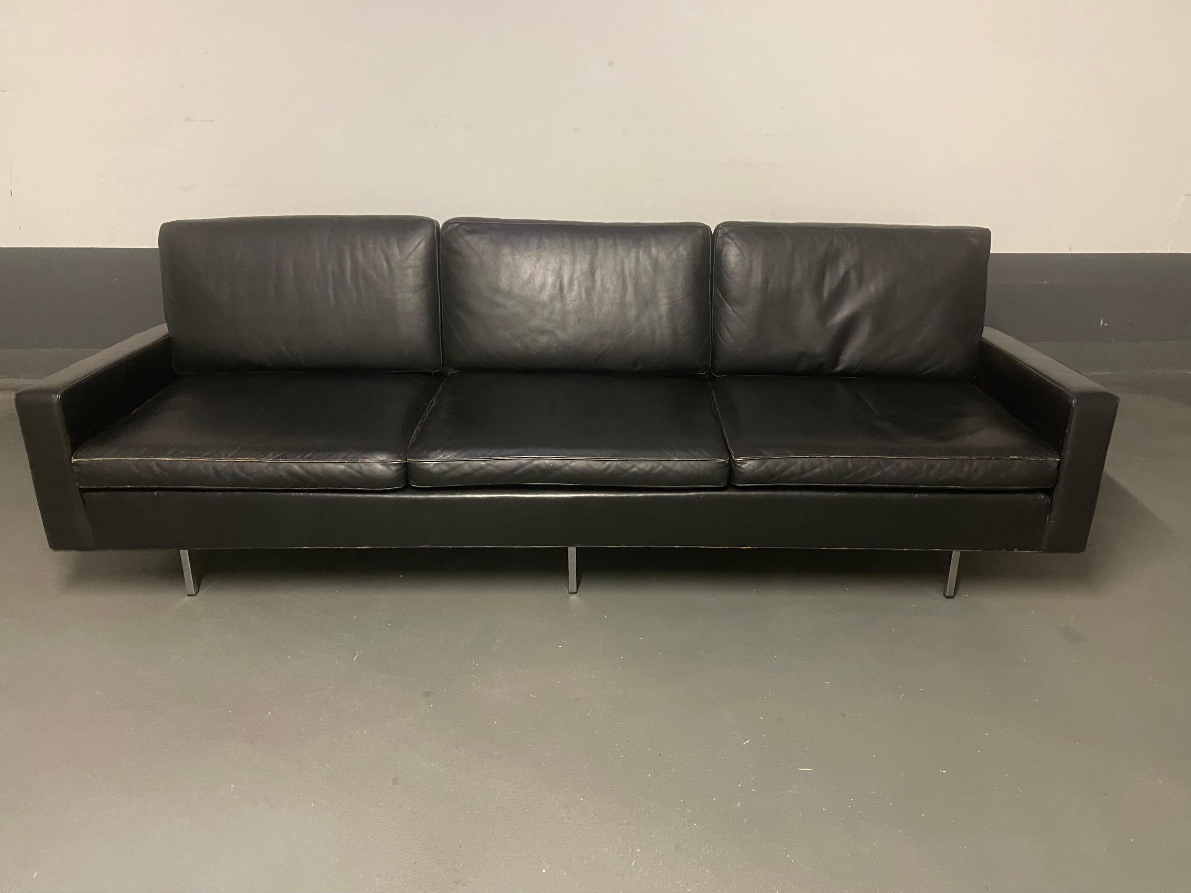 Erstaunlicherweise Nr.26 florence knoll riesige 245cm! Sofa im Angebot 1