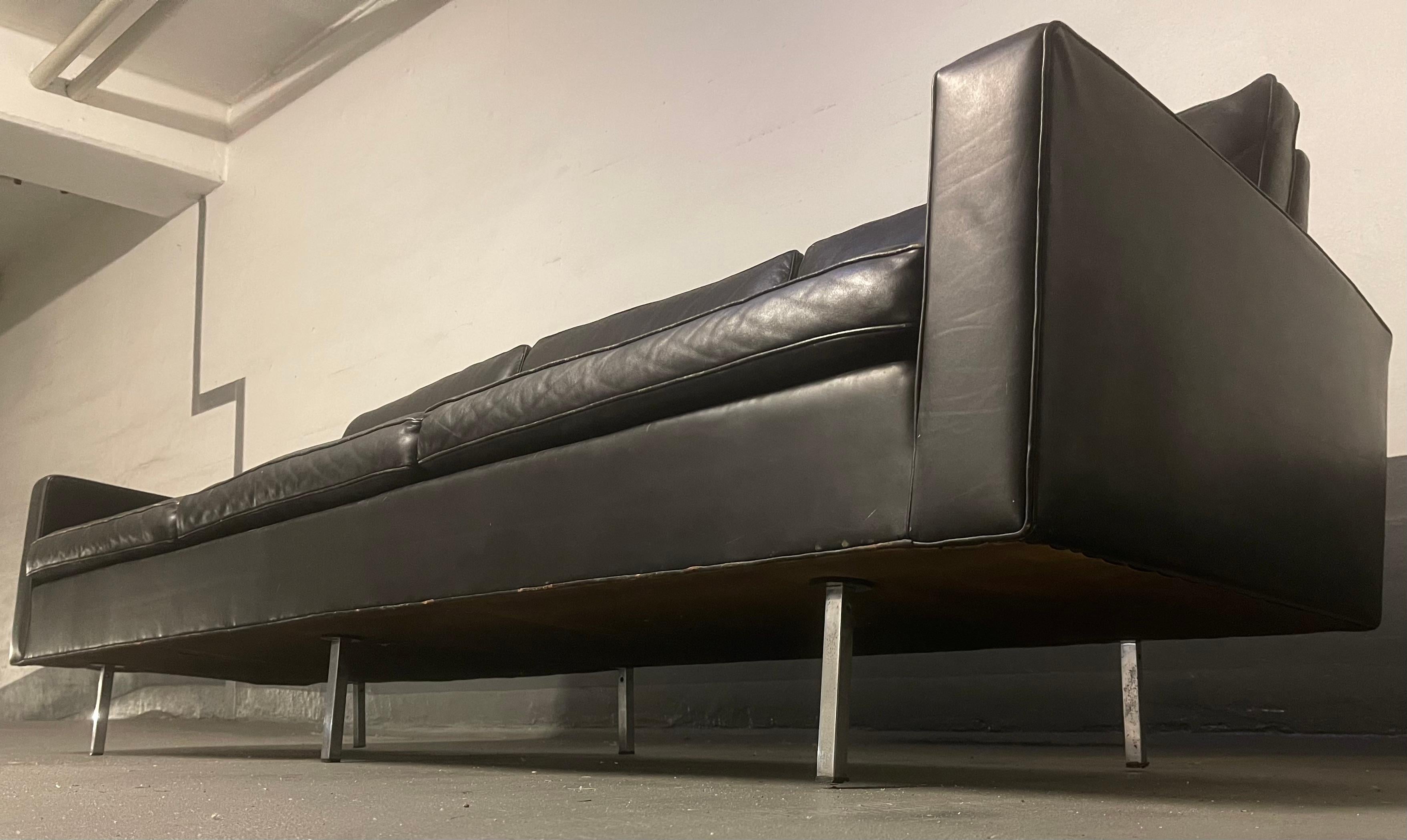 Erstaunlicherweise Nr.26 florence knoll riesige 245cm! Sofa im Angebot 2