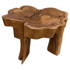 Amazing Organic Modern Irregular Edge Maple Coffee Table