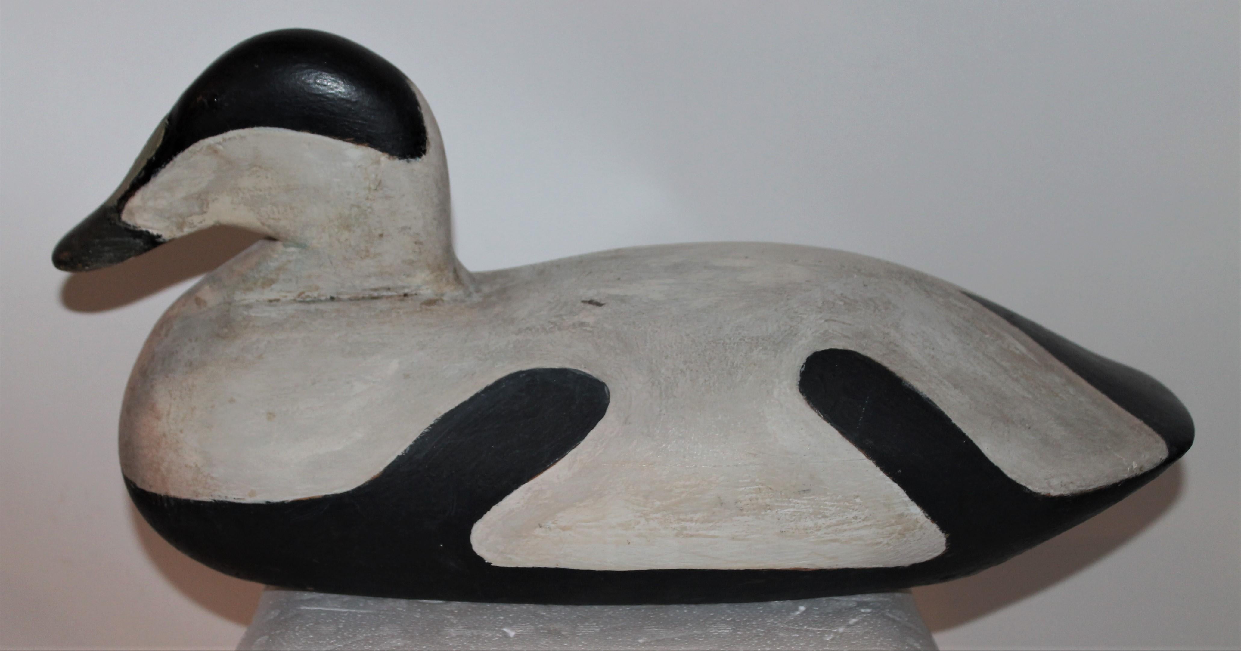 Country Amazing Original Painted  Signed Decoy 