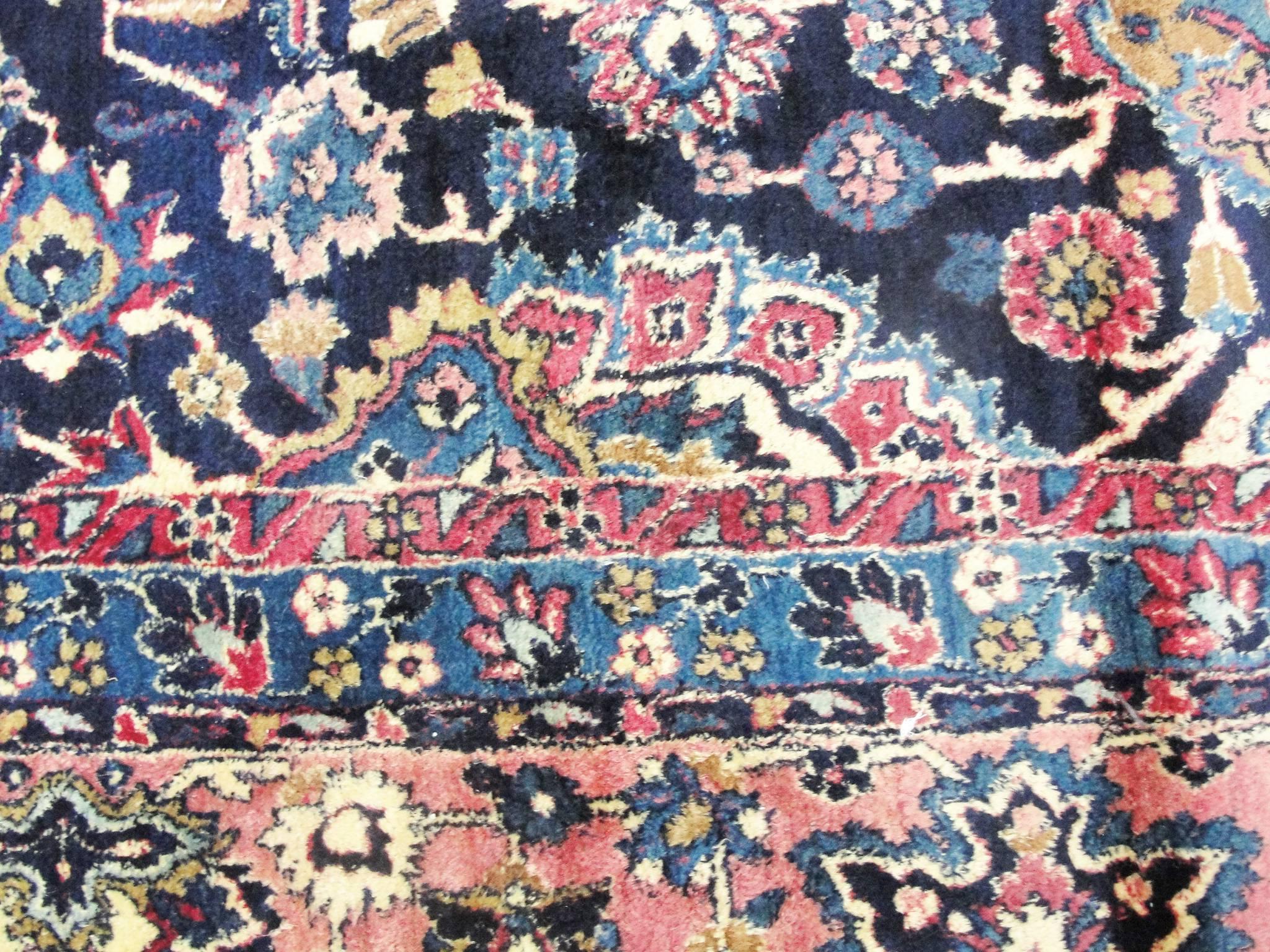 Amazing Oversize Antique Persian Kerman Carpet In Excellent Condition For Sale In Evanston, IL