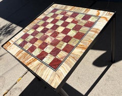 Amazing Oversize Marble Game Table