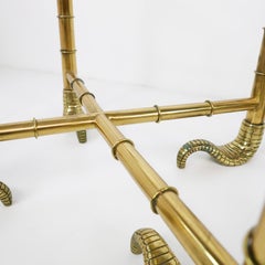Amazing Pair of Cobra Side Tables Attributed to Arturo Pani