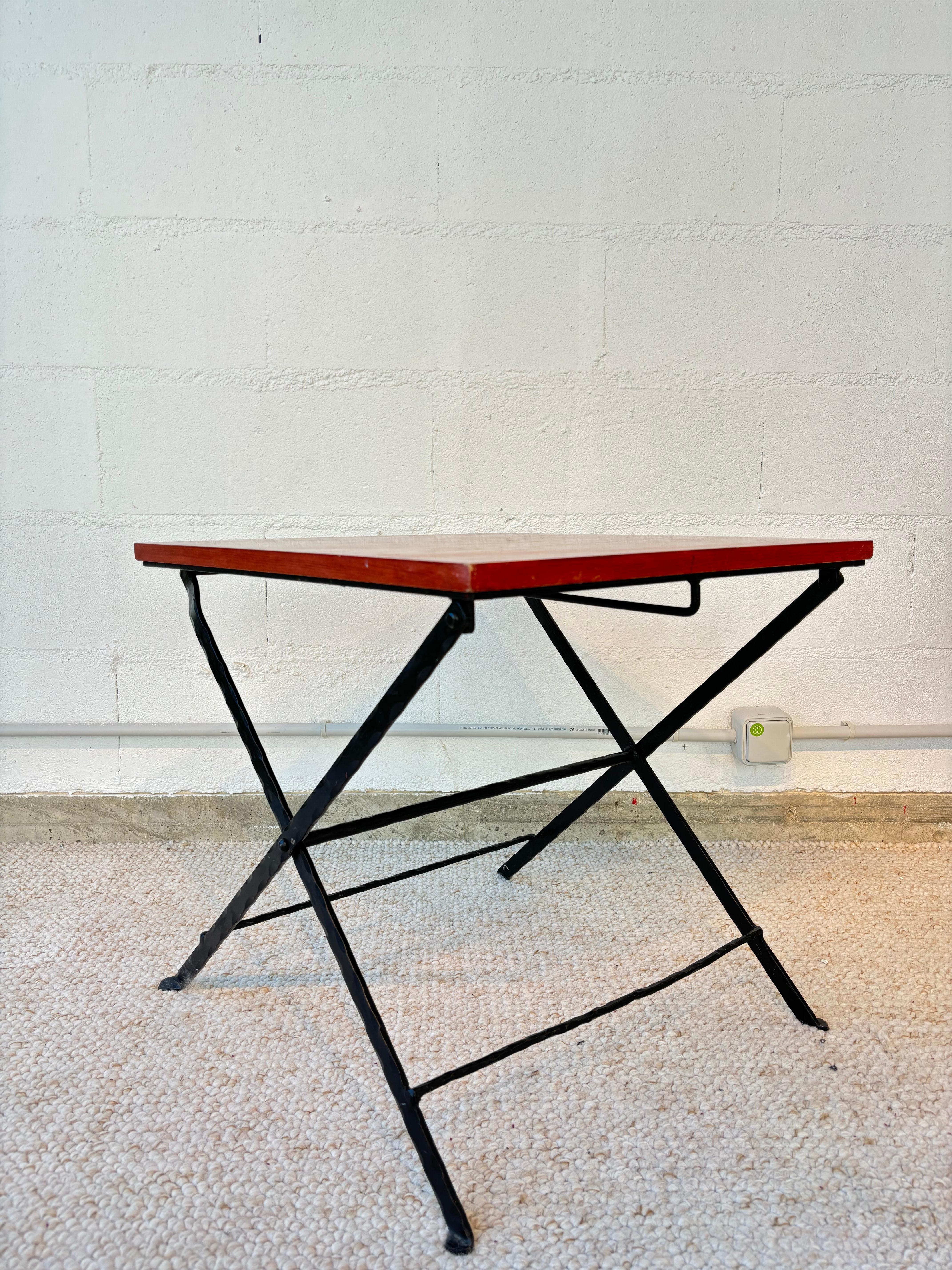 Amazing pair of side table by Garouste et Bonetti For Sale 6