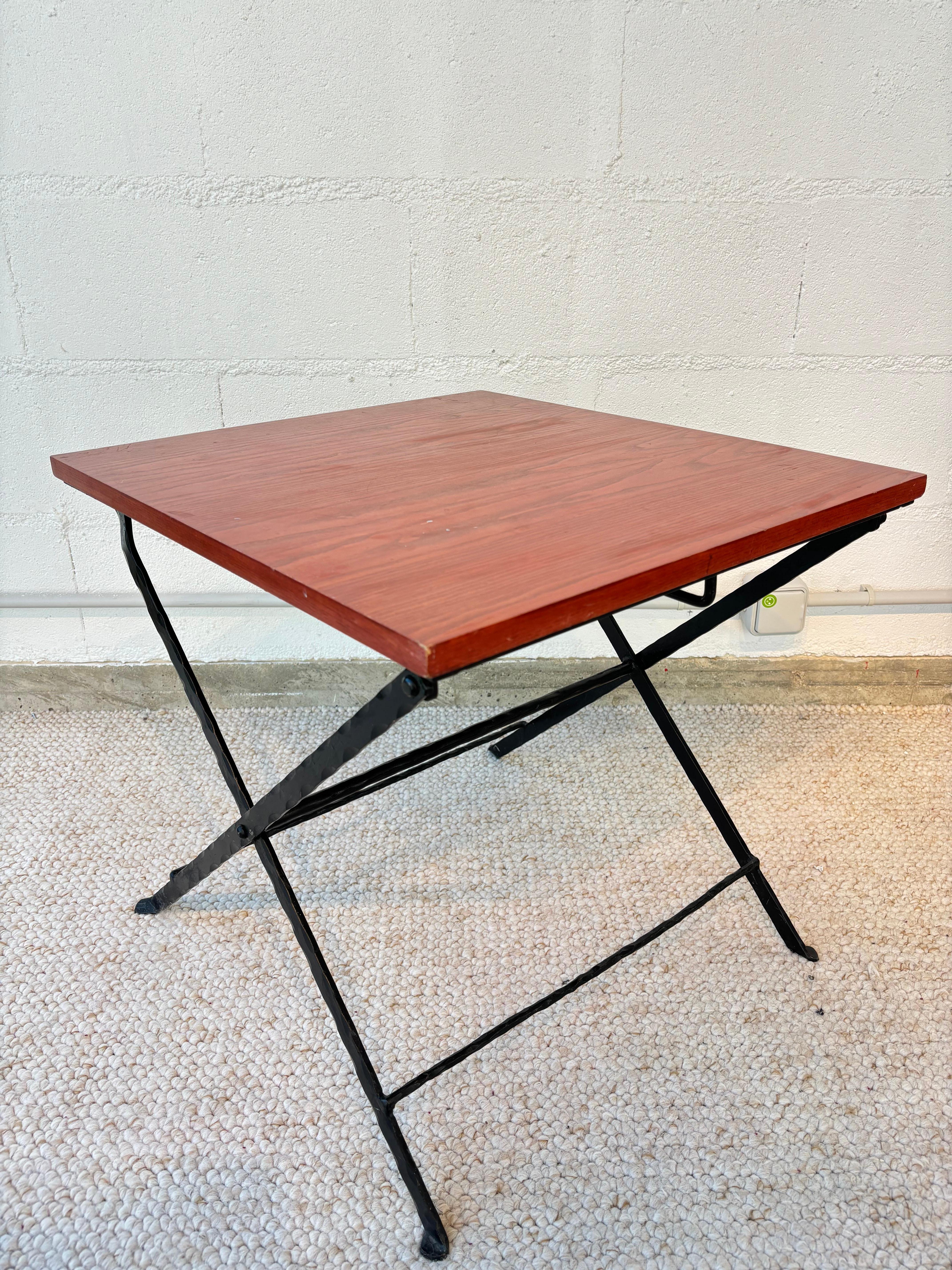 Amazing pair of side table by Garouste et Bonetti For Sale 8