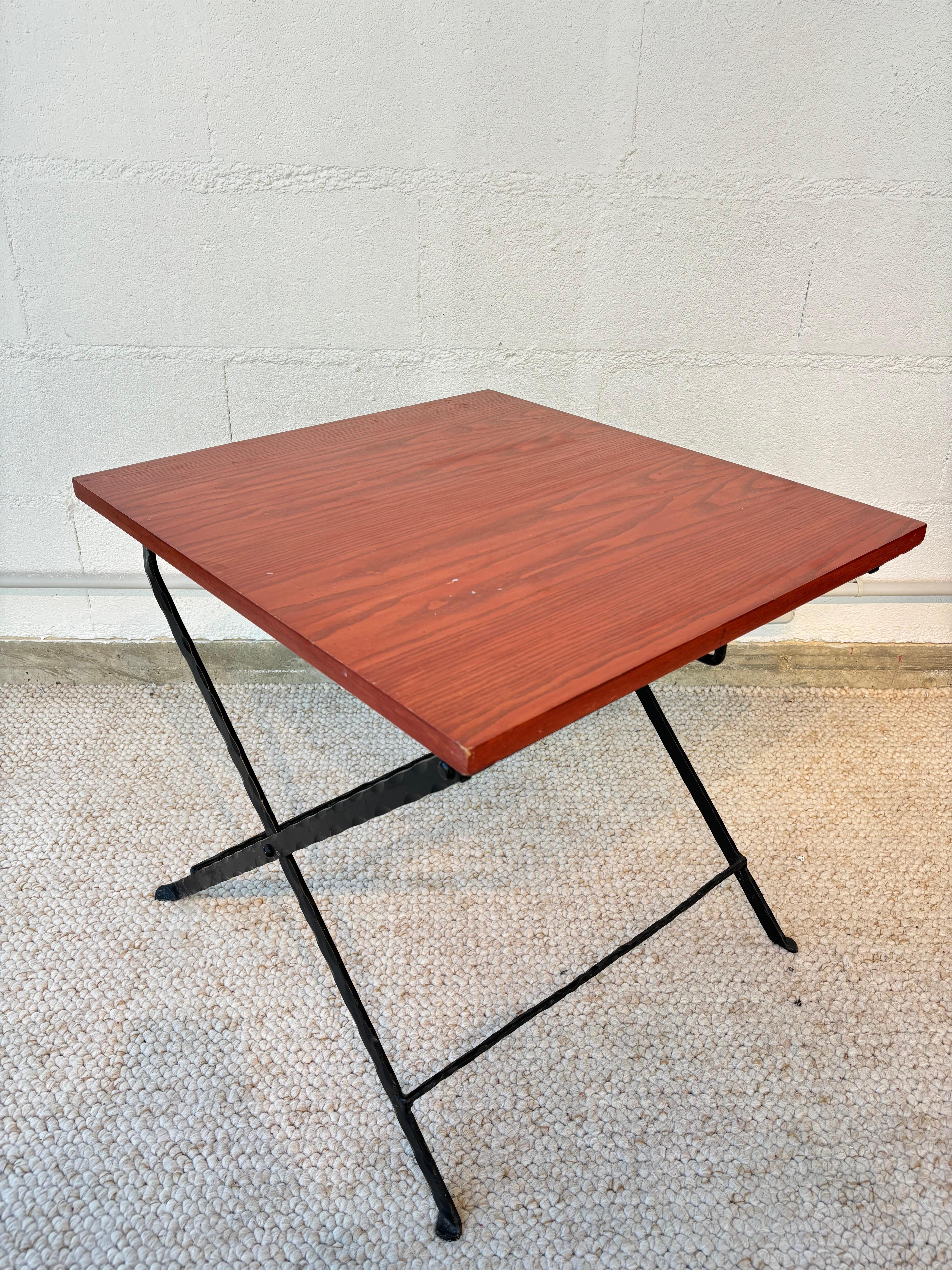 Amazing pair of side table by Garouste et Bonetti For Sale 12