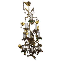 Amazing Pair of Unusual Maison Bagues Wall Scones