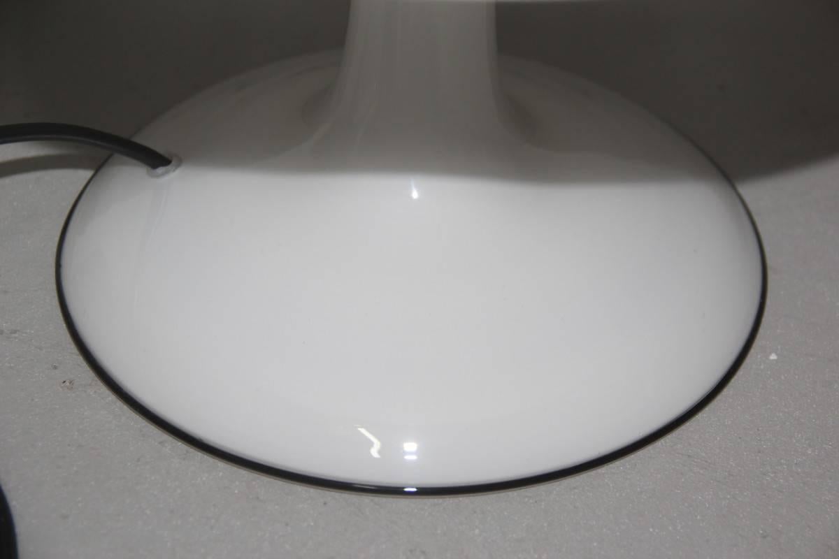 Italian Pair of Table Lamp Lino Tagliapietra 1980 Effetre International Murano Glass For Sale