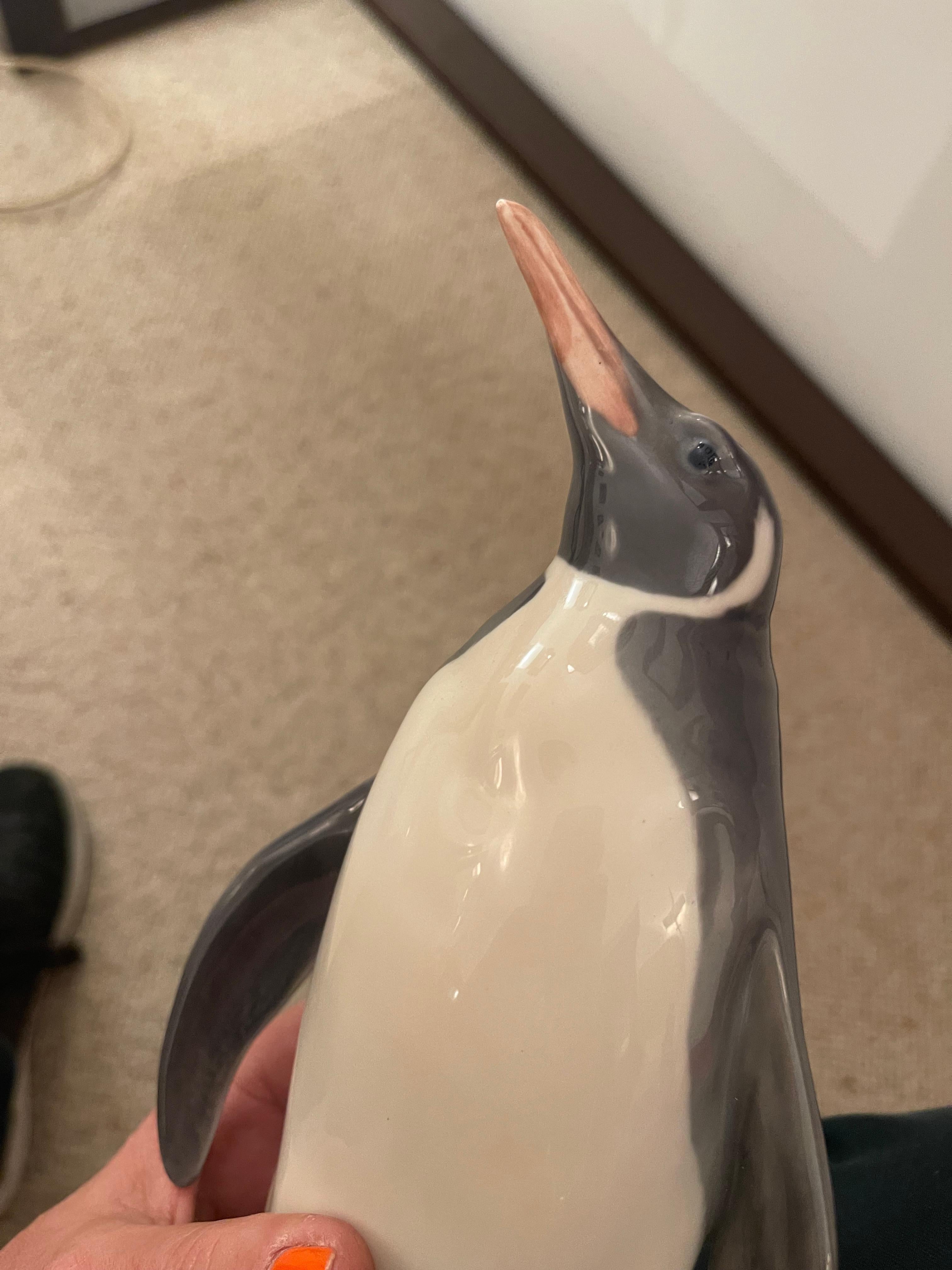 Amazing Penguin N 417 by Royal Copenhagen Theodor Madsen 1923 For Sale 5