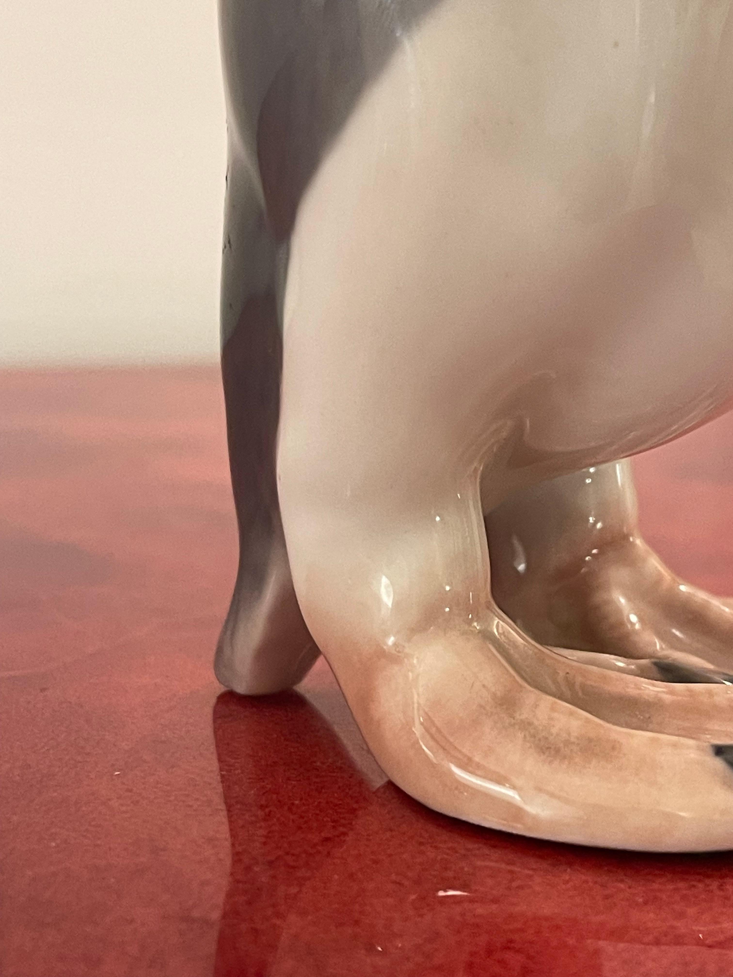 Amazing Penguin N 417 by Royal Copenhagen Theodor Madsen 1923 For Sale 6