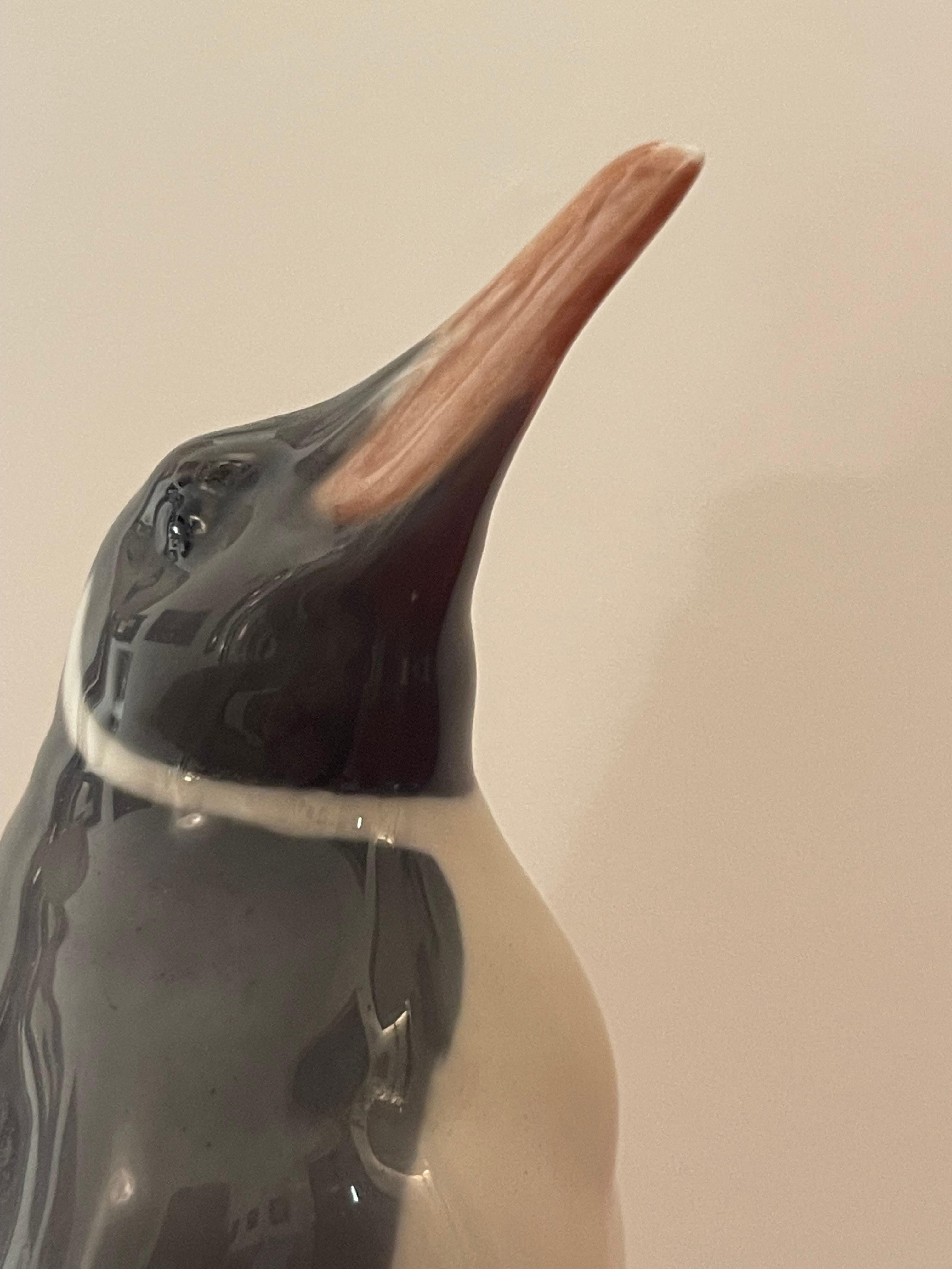 Danish Amazing Penguin N 417 by Royal Copenhagen Theodor Madsen 1923 For Sale