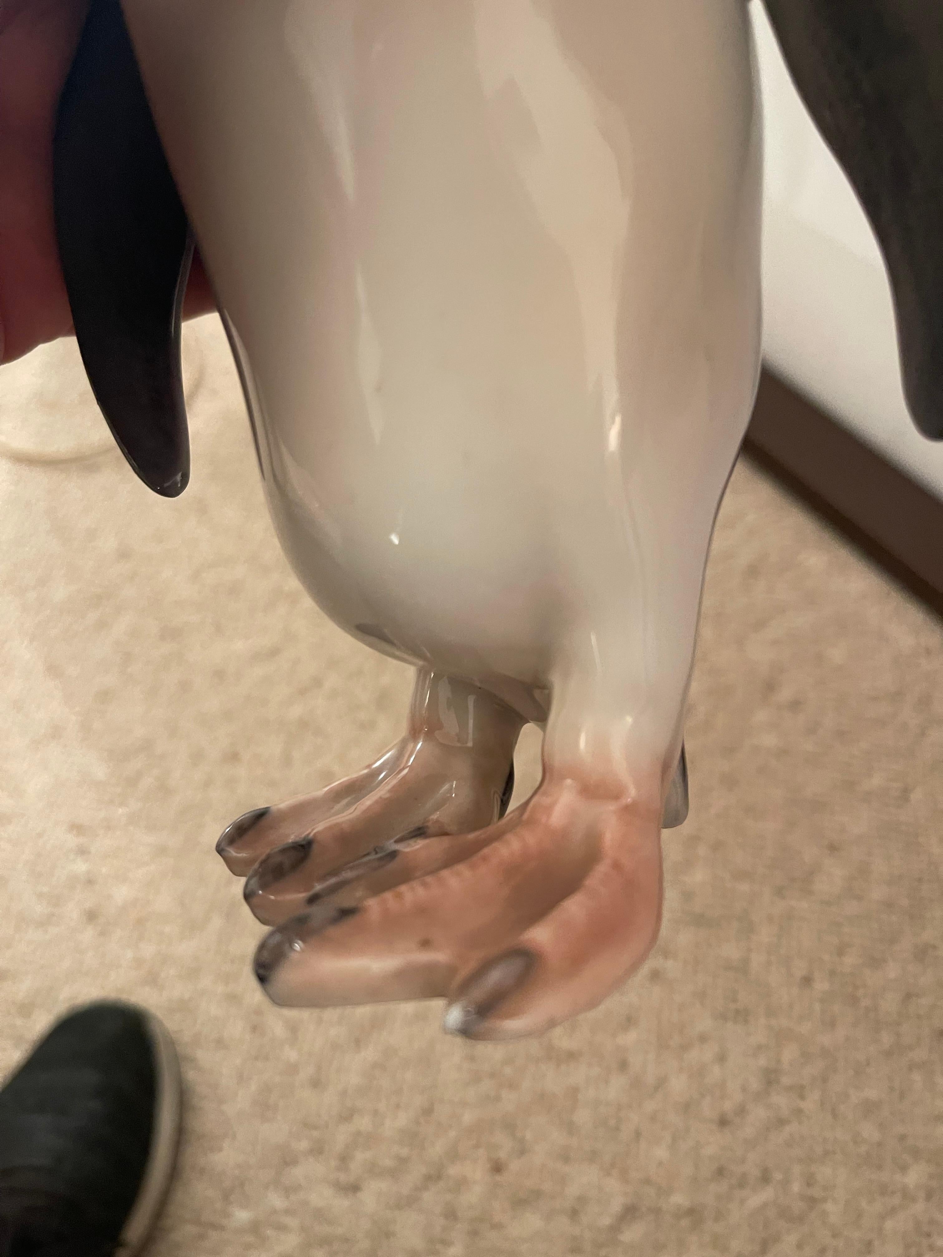 Early 20th Century Amazing Penguin N 417 by Royal Copenhagen Theodor Madsen 1923 For Sale